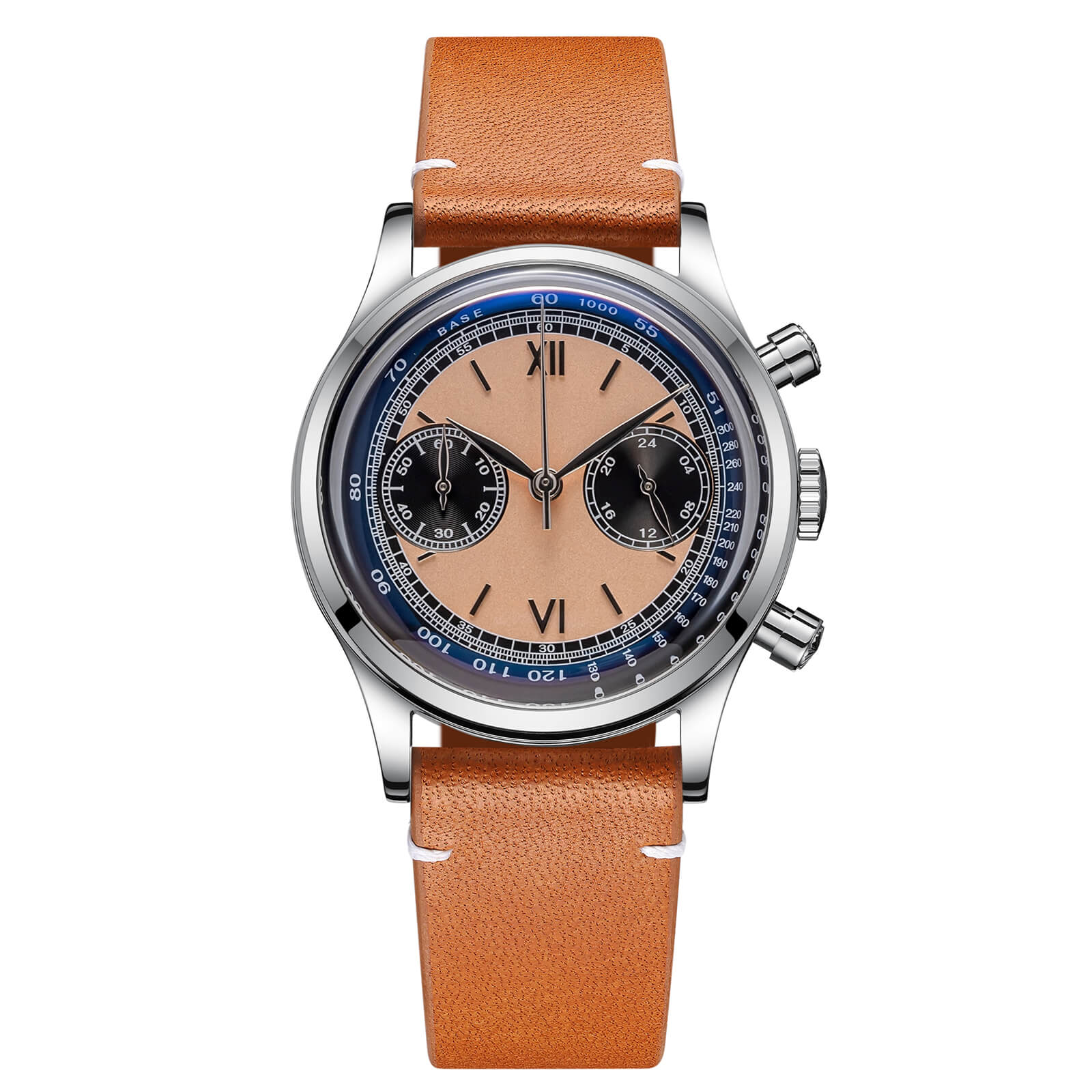 🔥Summer Sale🔥ADDIESDIVE Panda BB Chronograph Retro Men Watch 38mm Quartz Watch, AD2037 - Image 22