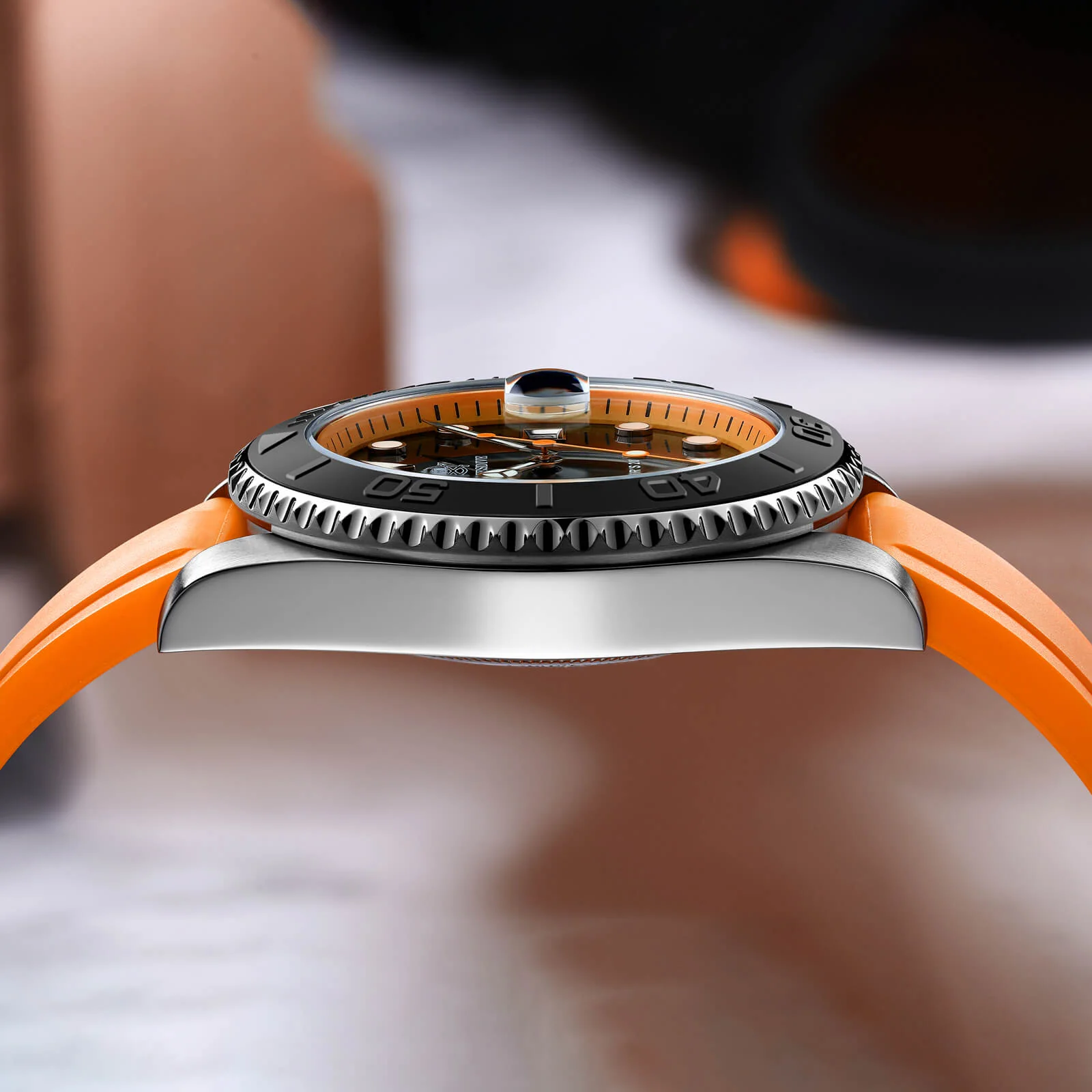 ADDIESDIVE 41mm Sports Quartz Watch Waterproof 200M (AD2040) - Image 3