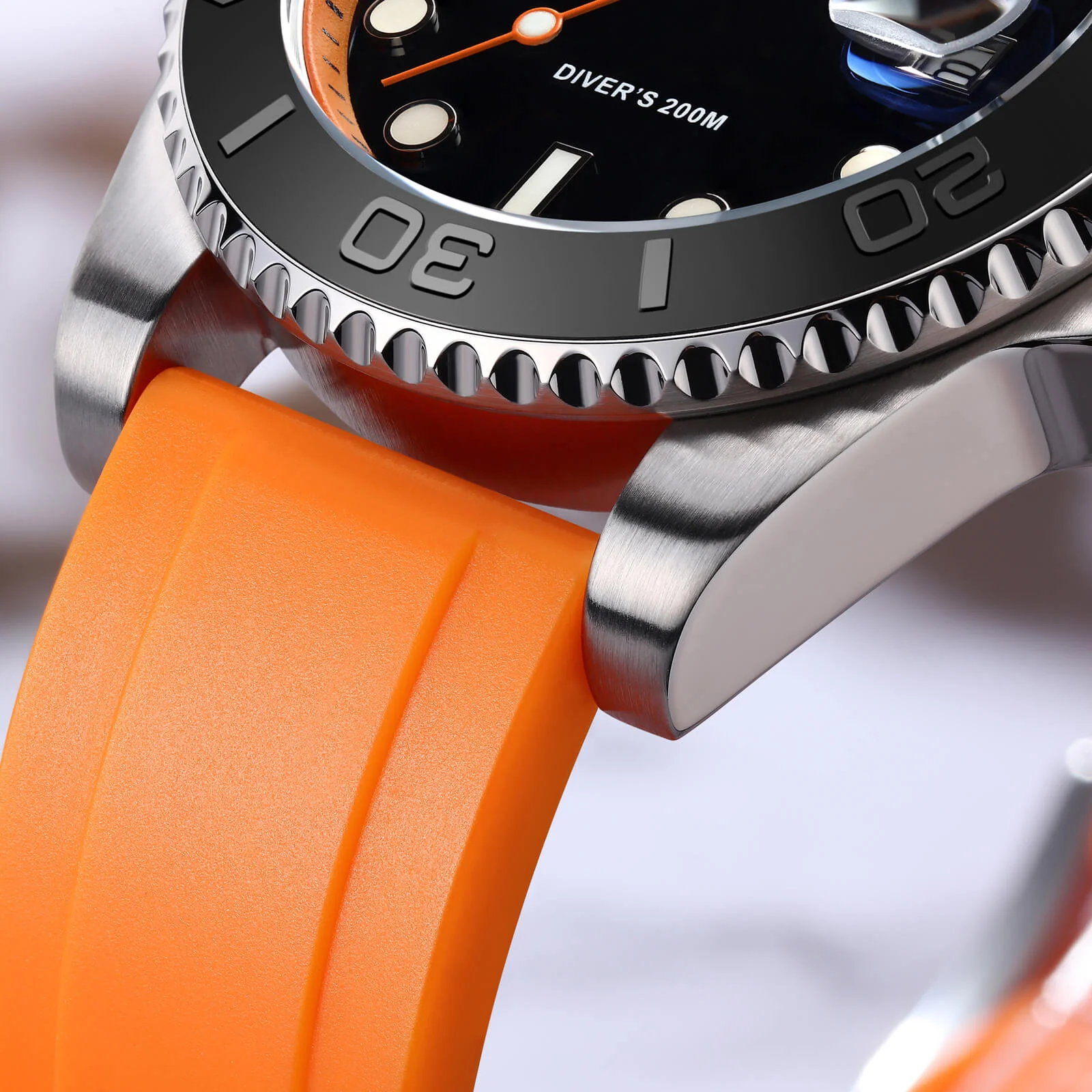 ADDIESDIVE 41mm Sports Quartz Watch Waterproof 200M (AD2040) - Image 4