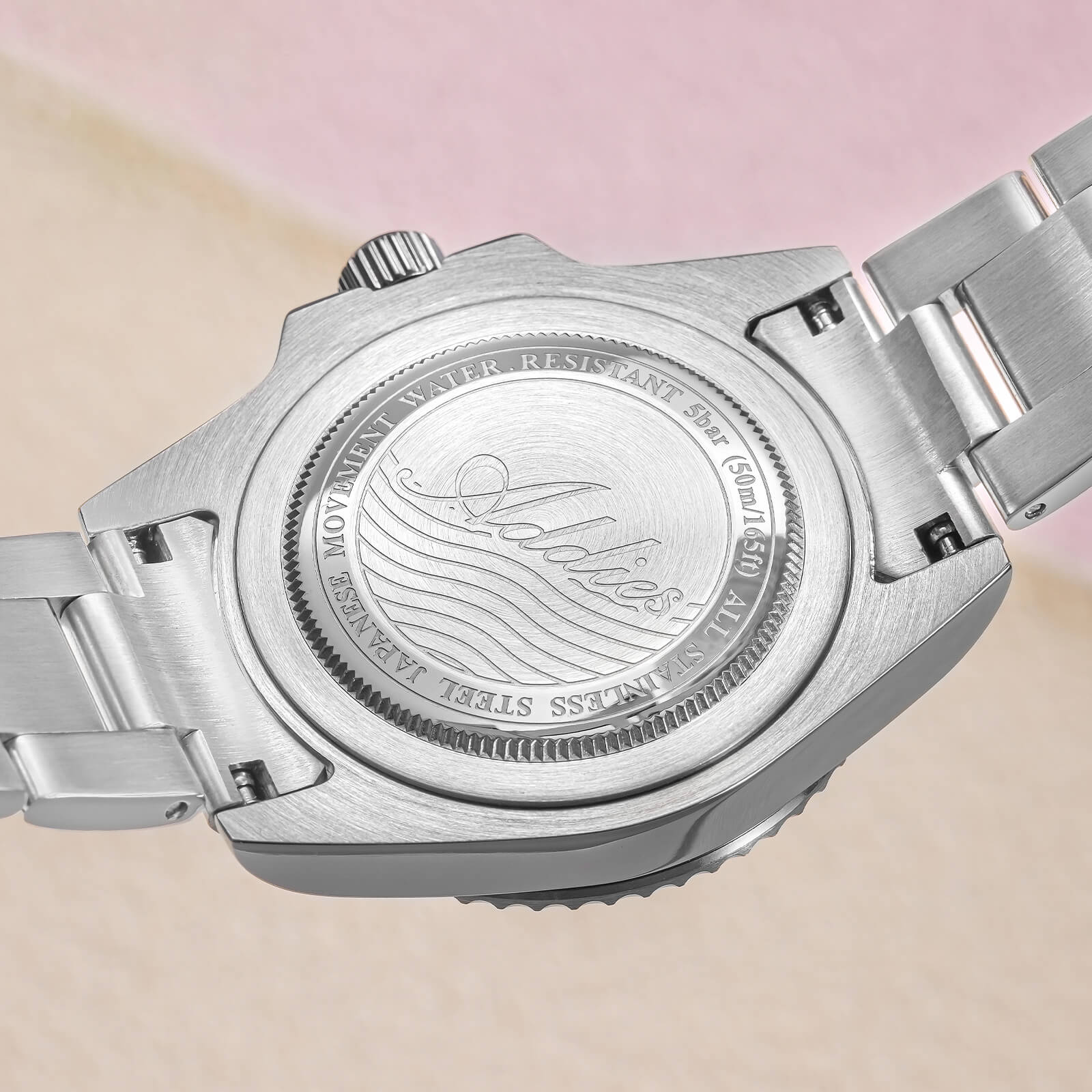 Addies Luxury Stainless Steel Quartz Watch AW25902 - Image 24