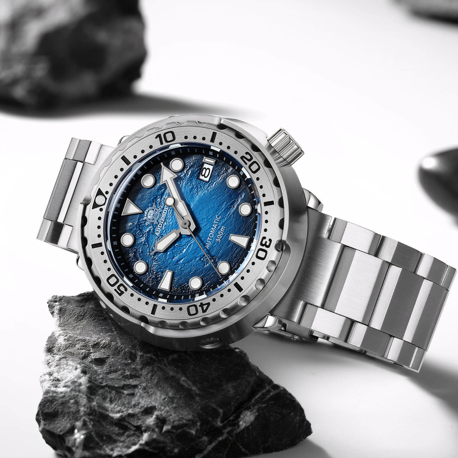 ADDIESDIVE® Tuna 300M Automatic Dive Watch AD2509 - Image 12