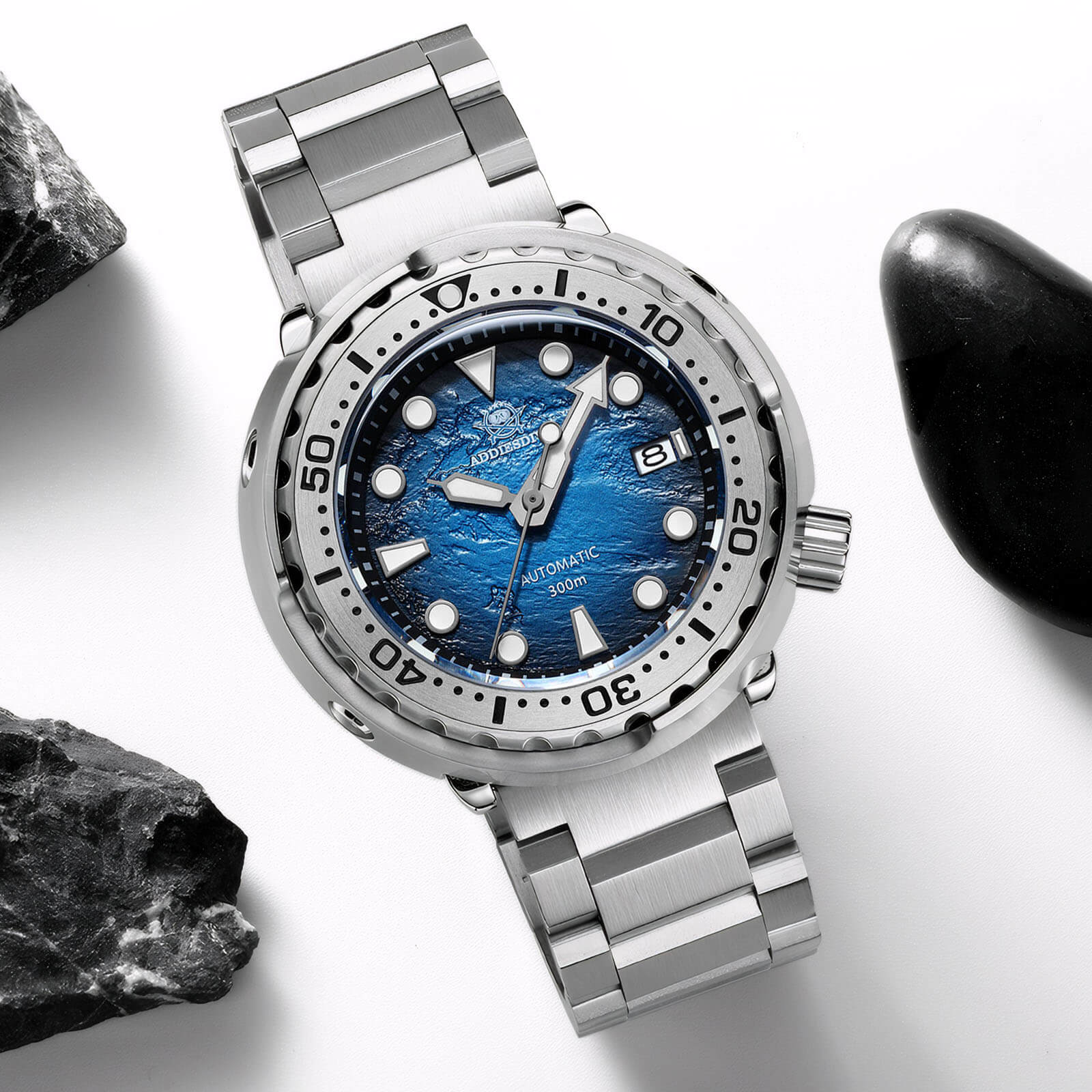 ADDIESDIVE® Tuna 300M Automatic Dive Watch AD2509 - Image 13