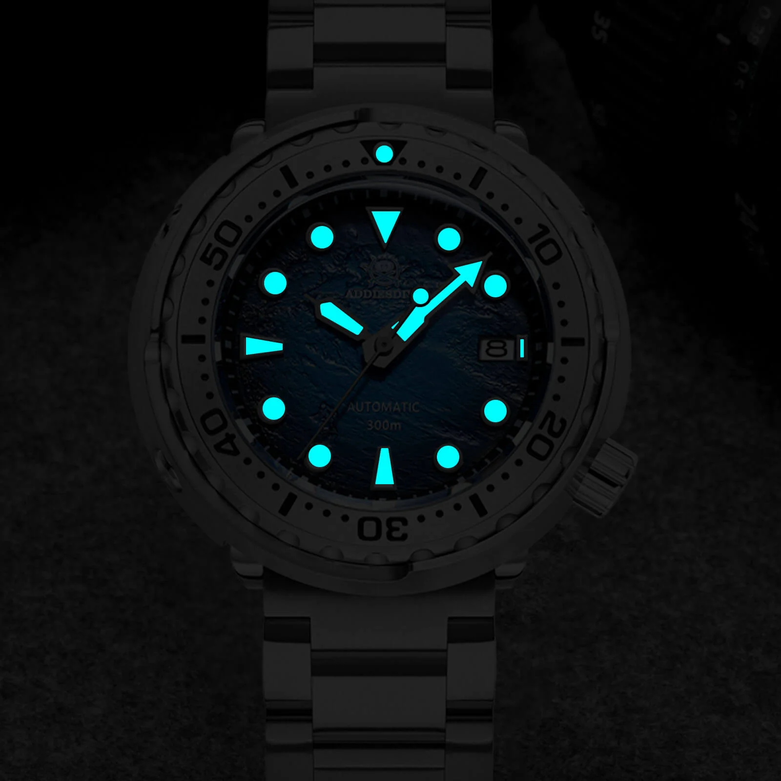 ADDIESDIVE® Tuna 300M Automatic Dive Watch AD2509 - Image 15