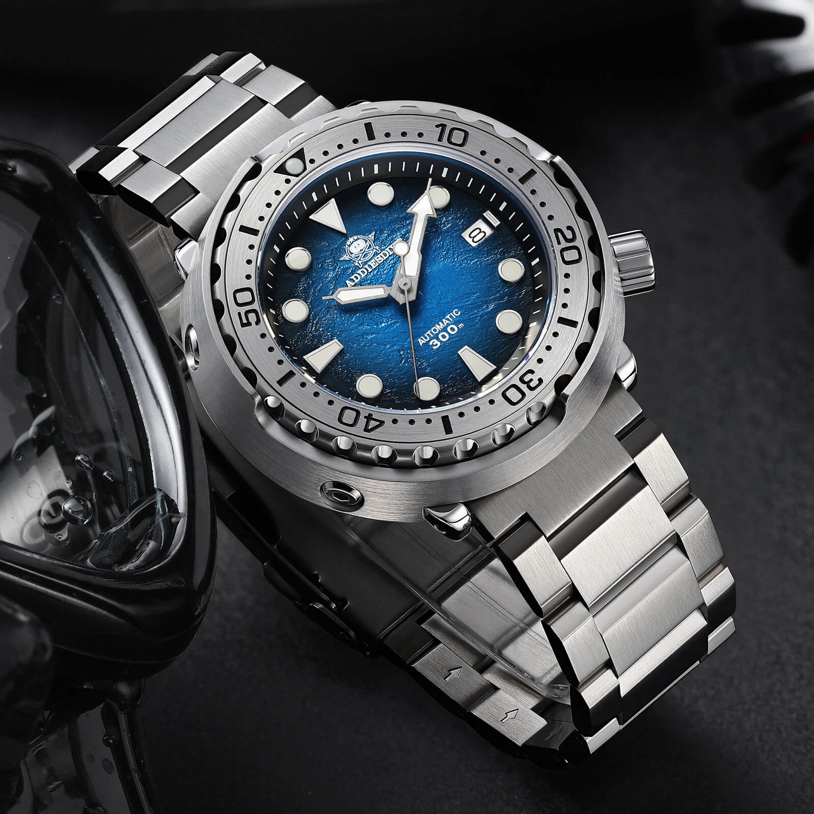 ADDIESDIVE® Tuna 300M Automatic Dive Watch AD2509 - Image 5