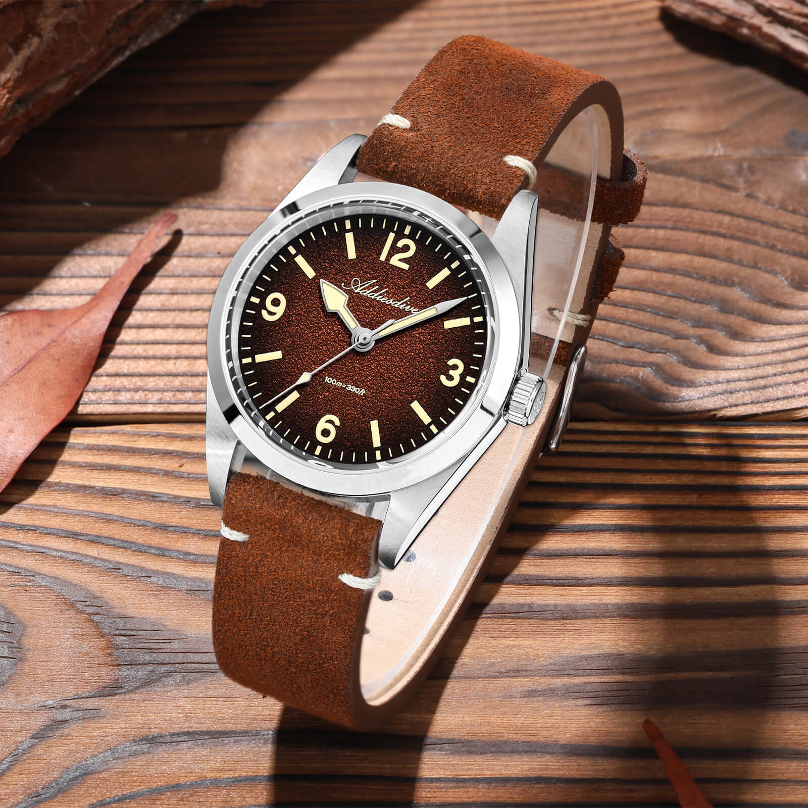 🔥Summer Sale🔥ADDIESDIVE 36mm C3 Vintage Quartz Watch AD2544 - Image 29