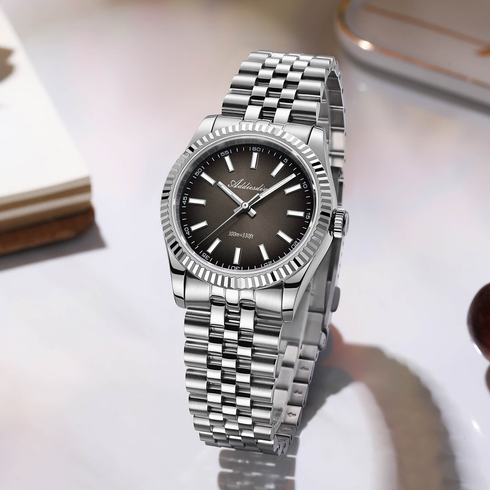 🔥Summer Sale🔥ADDIESDIVE 36mm DJ Homage Men Watch AD2073 - Image 11