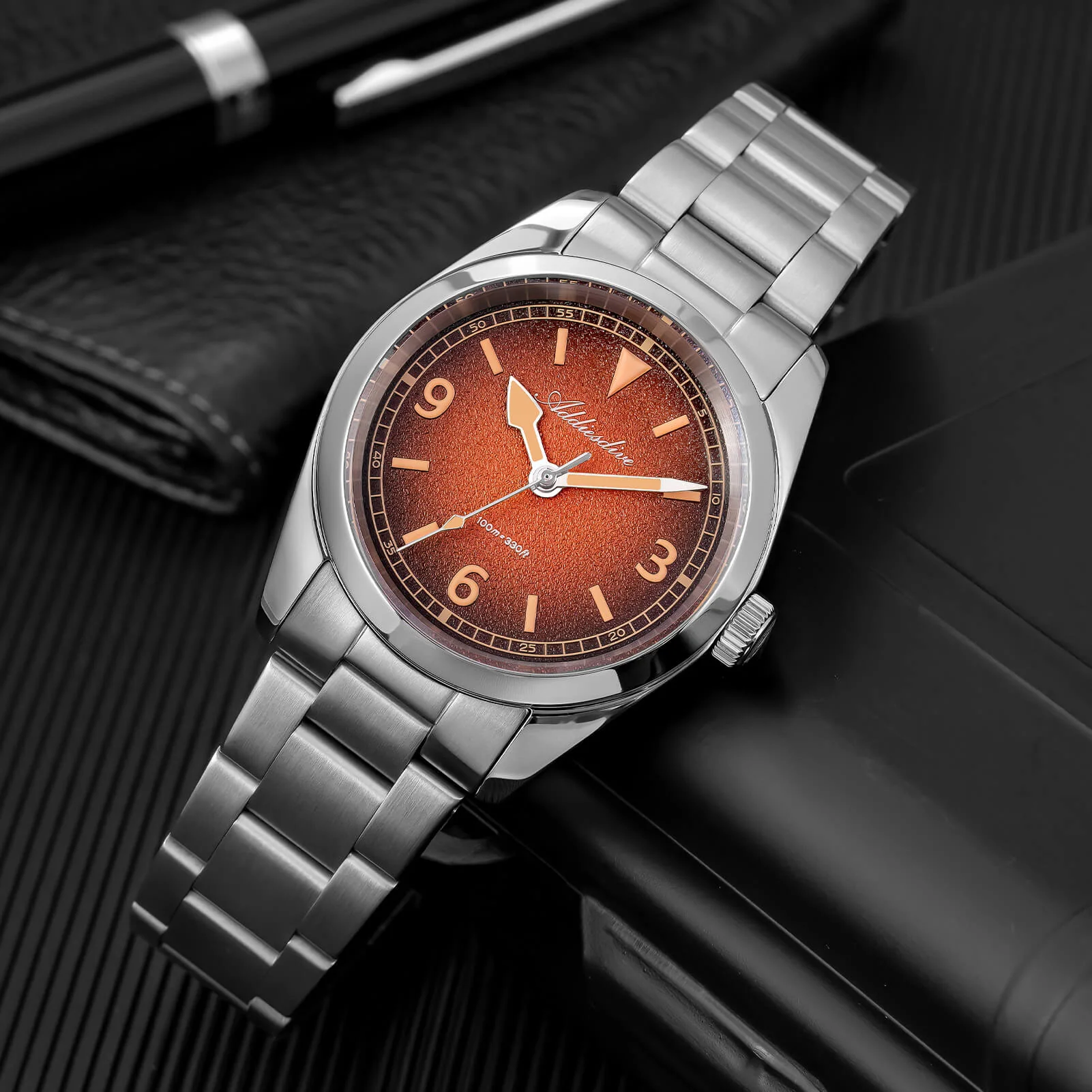 ADDIESDIVE 36mm Luxury Quartz Watch AD2554 - Image 6