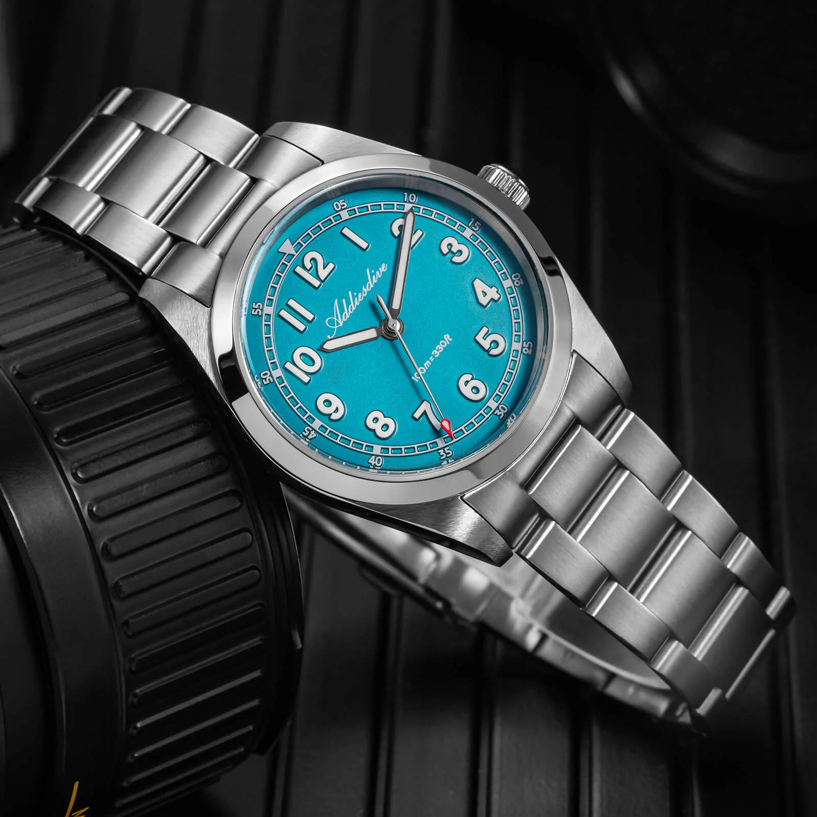 🔥Summer Sale🔥ADDIESDIVE 36mm Super 2035 Movement Quartz Watch AD2521 - Image 13