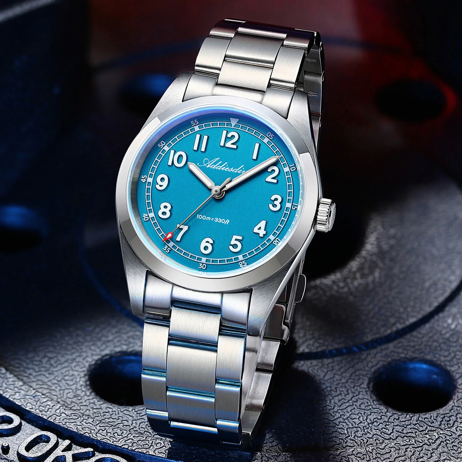 🔥Summer Sale🔥ADDIESDIVE 36mm Super 2035 Movement Quartz Watch AD2521 - Image 14