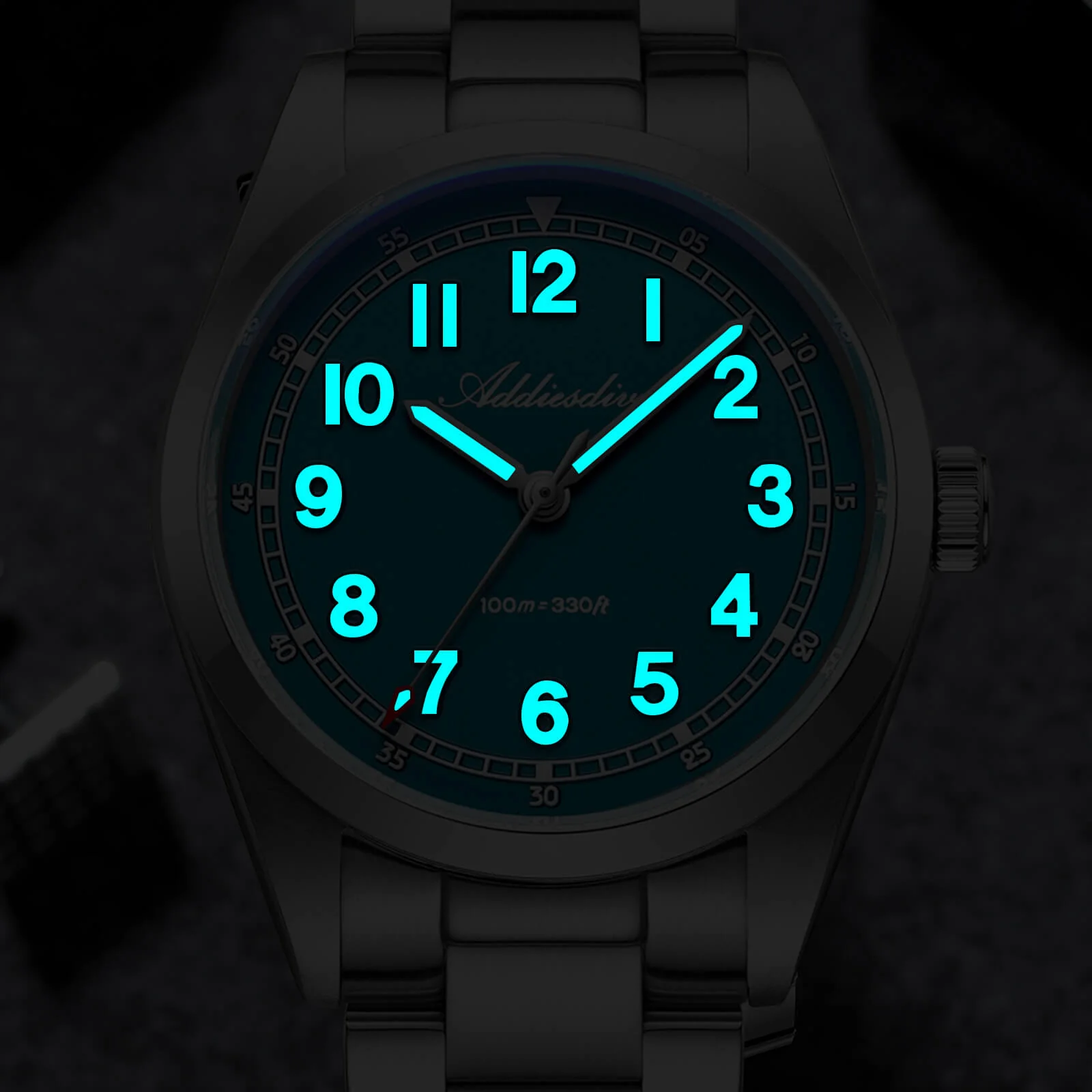 🔥Summer Sale🔥ADDIESDIVE 36mm Super 2035 Movement Quartz Watch AD2521 - Image 15