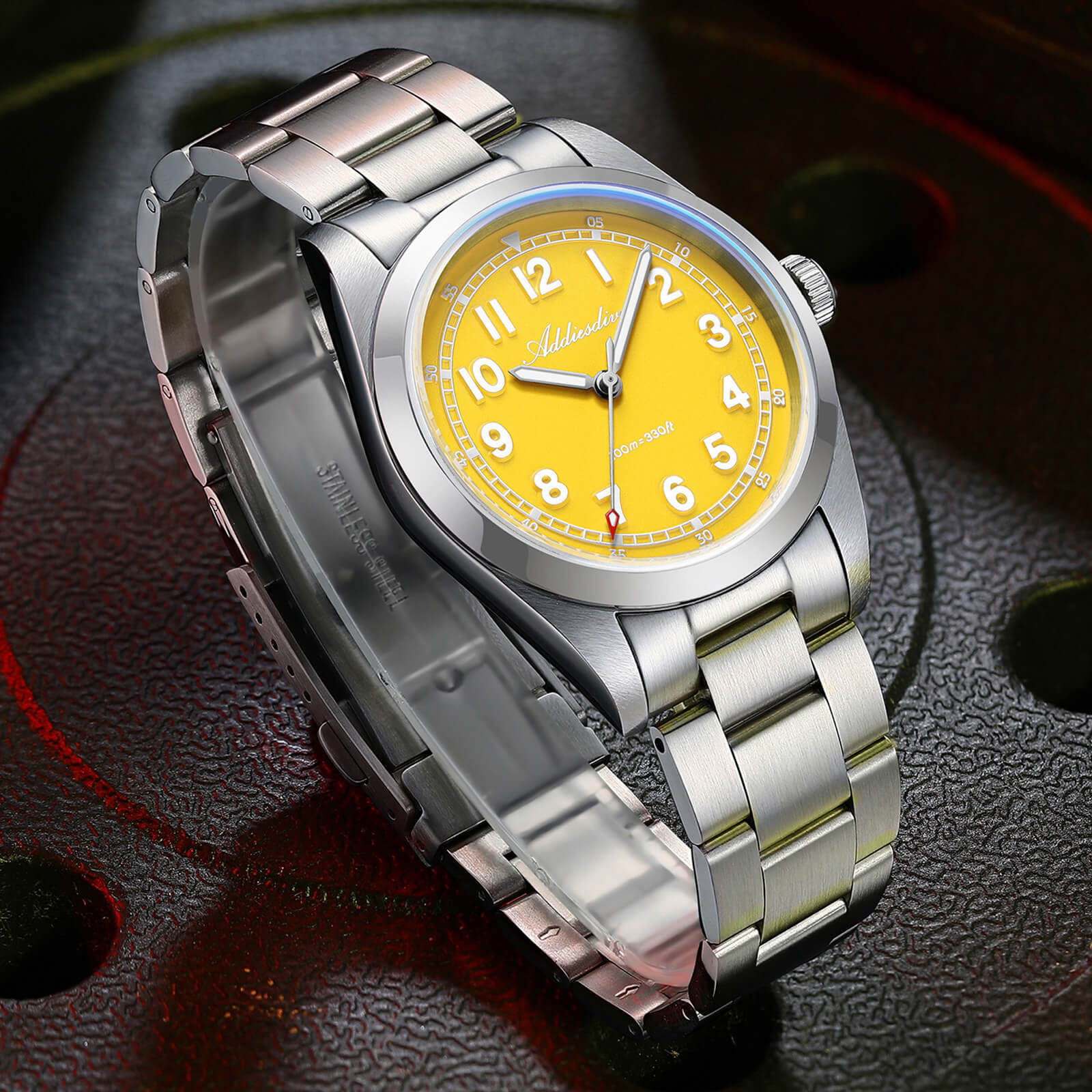 🔥Summer Sale🔥ADDIESDIVE 36mm Super 2035 Movement Quartz Watch AD2521 - Image 3