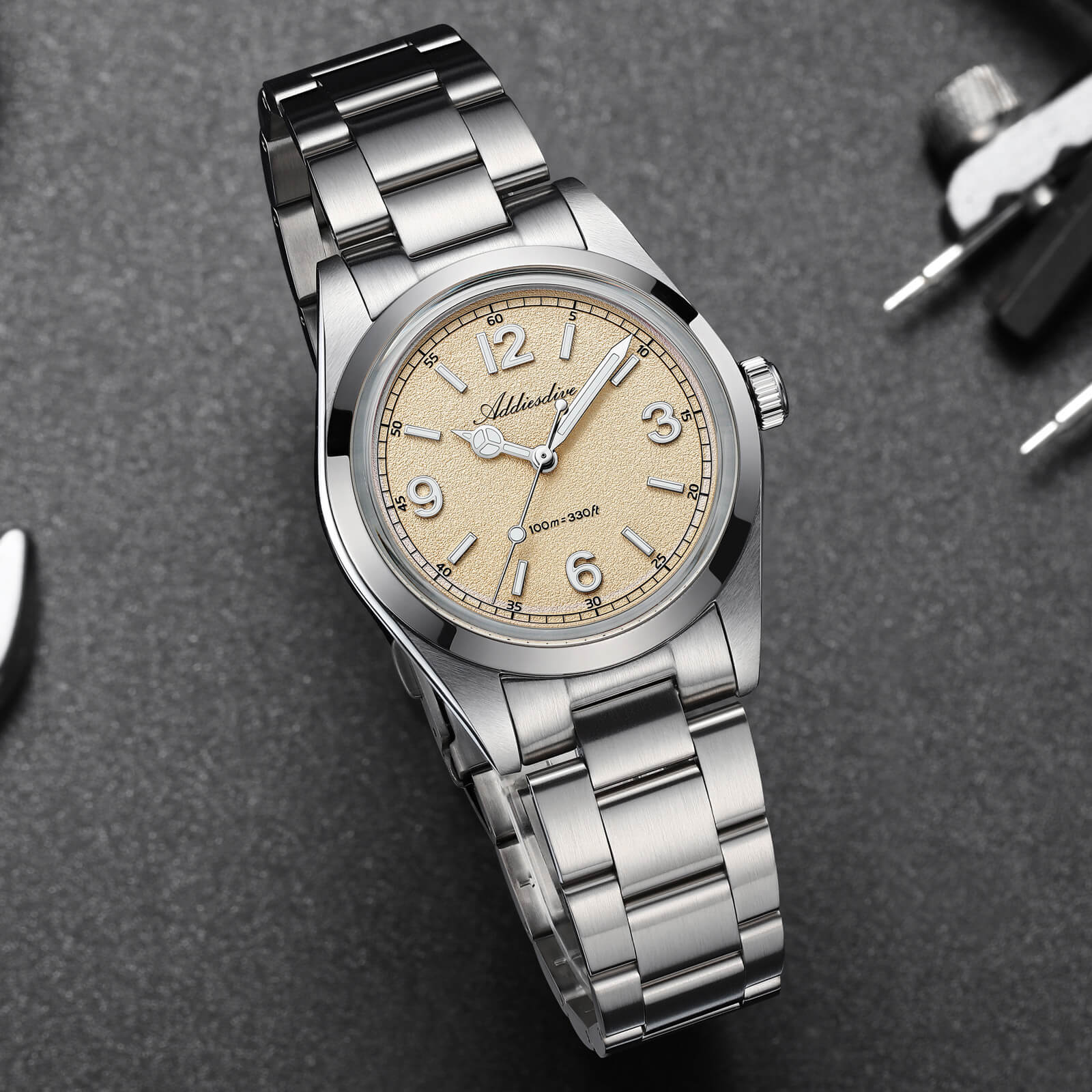 🔥Summer Sale🔥ADDIESDIVE 36mm VH31 Quartz Watch AD2518 - Image 15