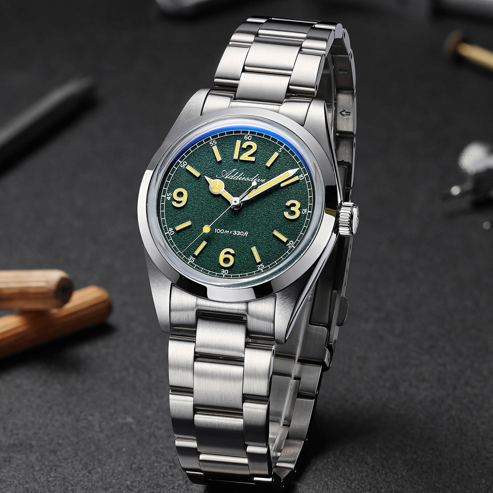 🔥Summer Sale🔥ADDIESDIVE 36mm VH31 Quartz Watch AD2518 - Image 25