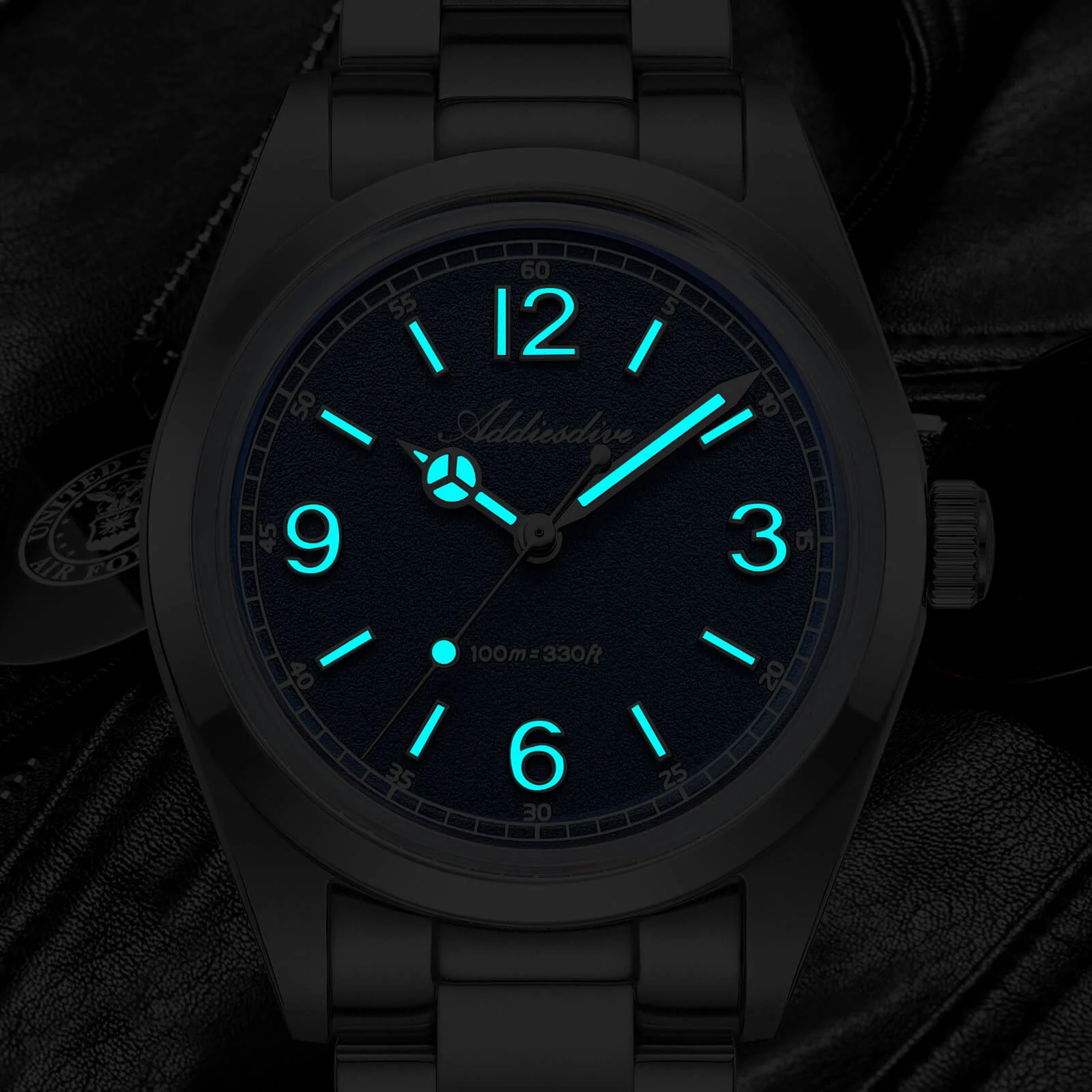 🔥Summer Sale🔥ADDIESDIVE 36mm VH31 Quartz Watch AD2518 - Image 8