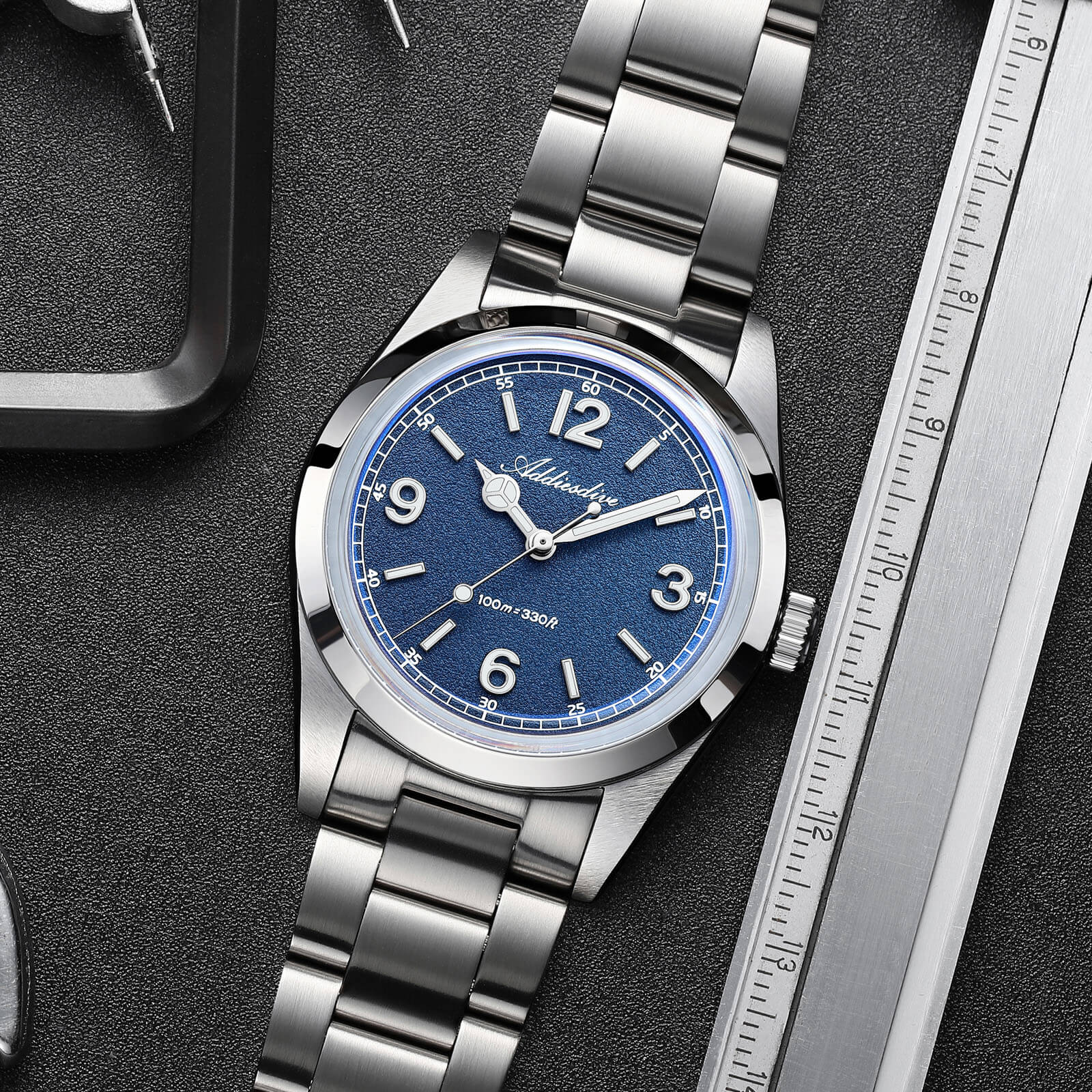 🔥Summer Sale🔥ADDIESDIVE 36mm VH31 Quartz Watch AD2518 - Image 9
