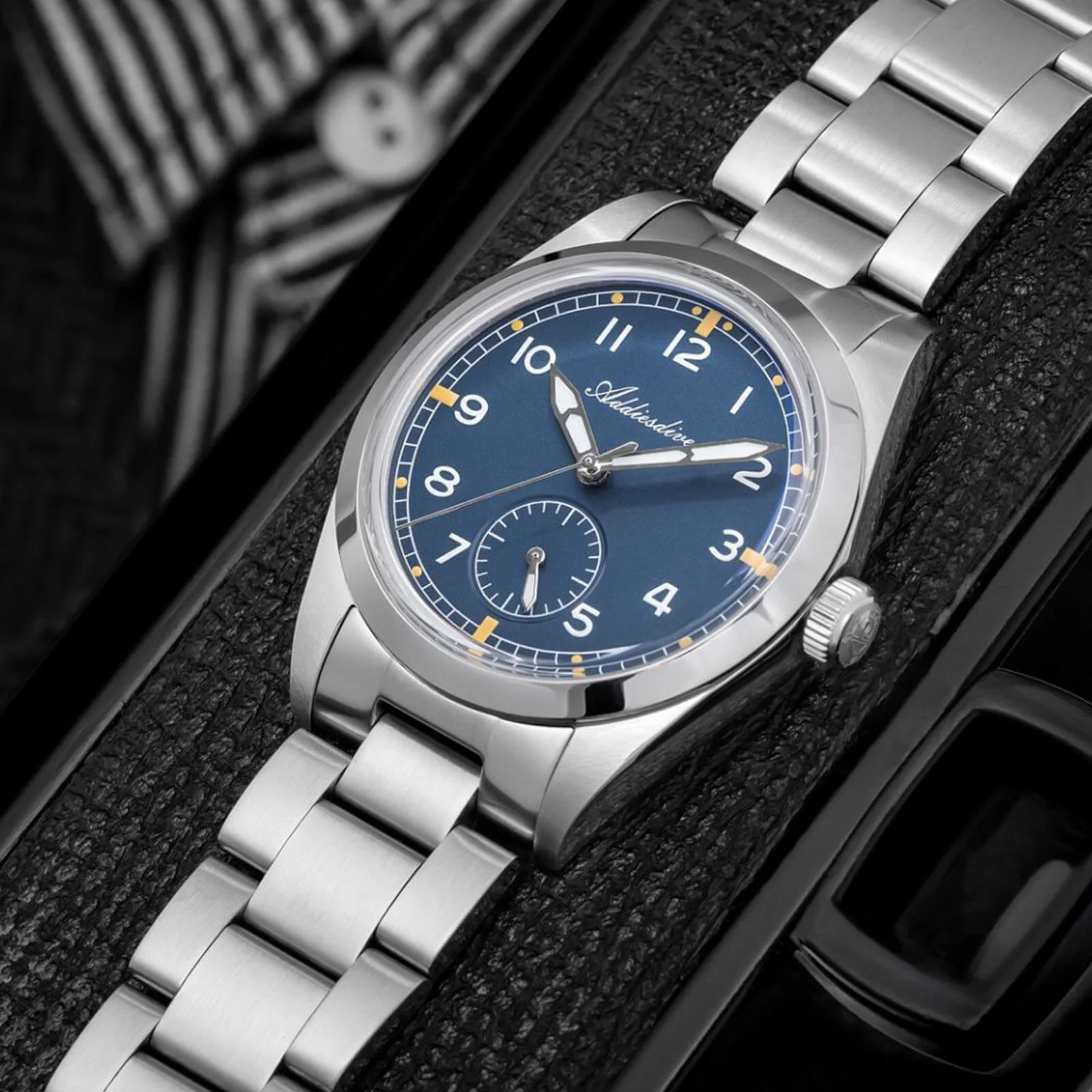 ADDIESDIVE 36mm VH60 Vintage Pilot Watch(AD2099) - Image 11
