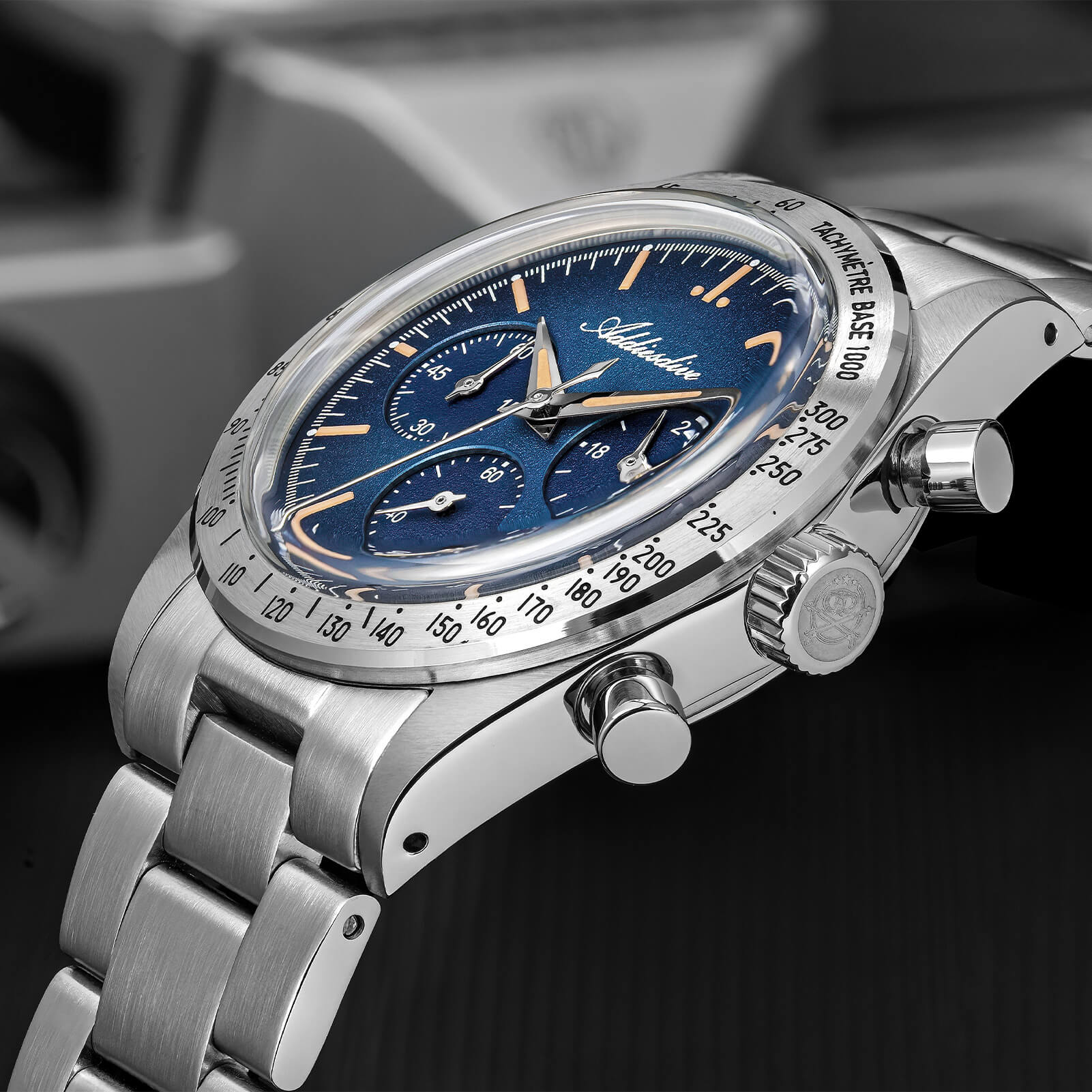 🔥EarlyBird🔥ADDIESDIVE 37mm 0s20 Chronograph Watch AD2552 - Image 5