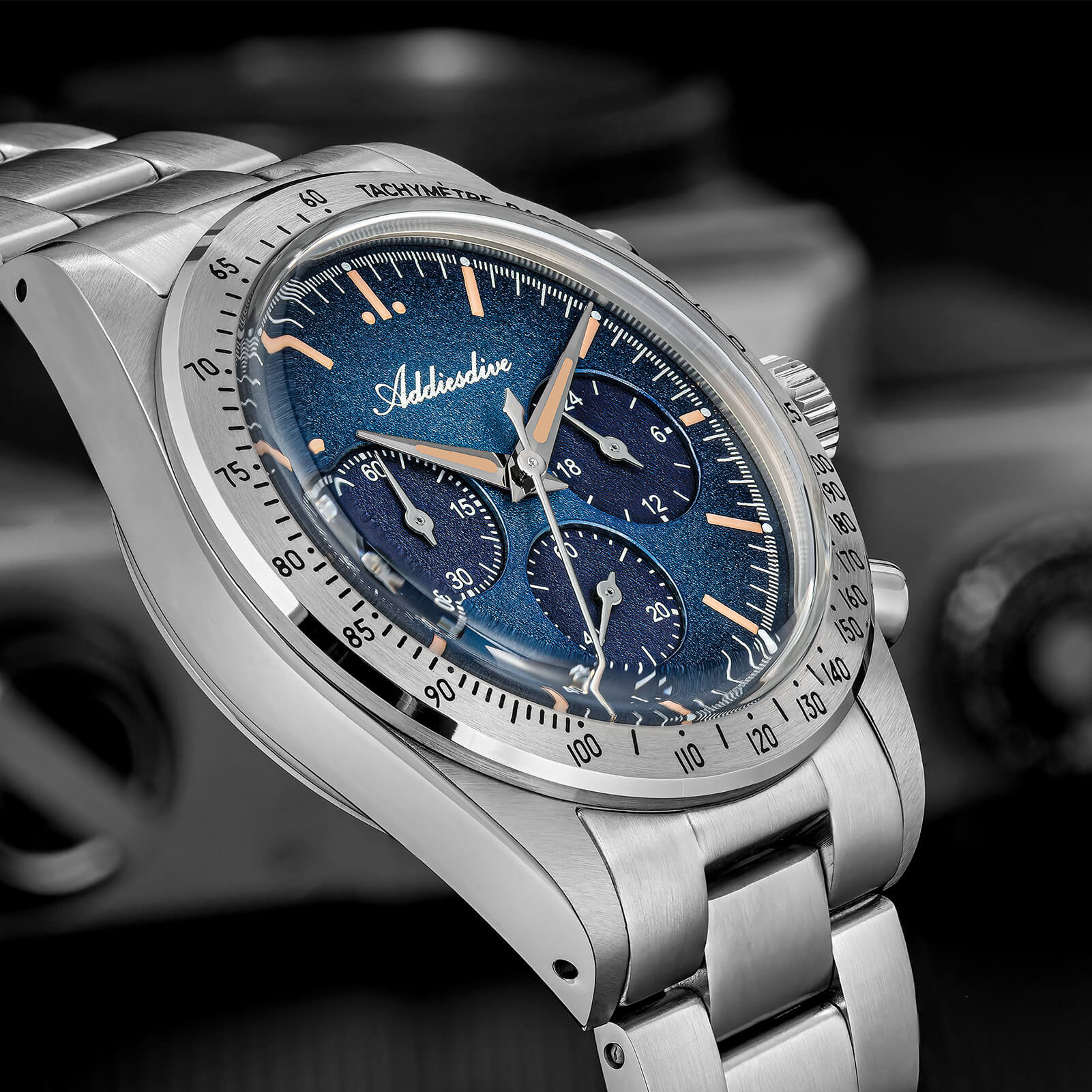 🔥EarlyBird🔥ADDIESDIVE 37mm 0s20 Chronograph Watch AD2552 - Image 6
