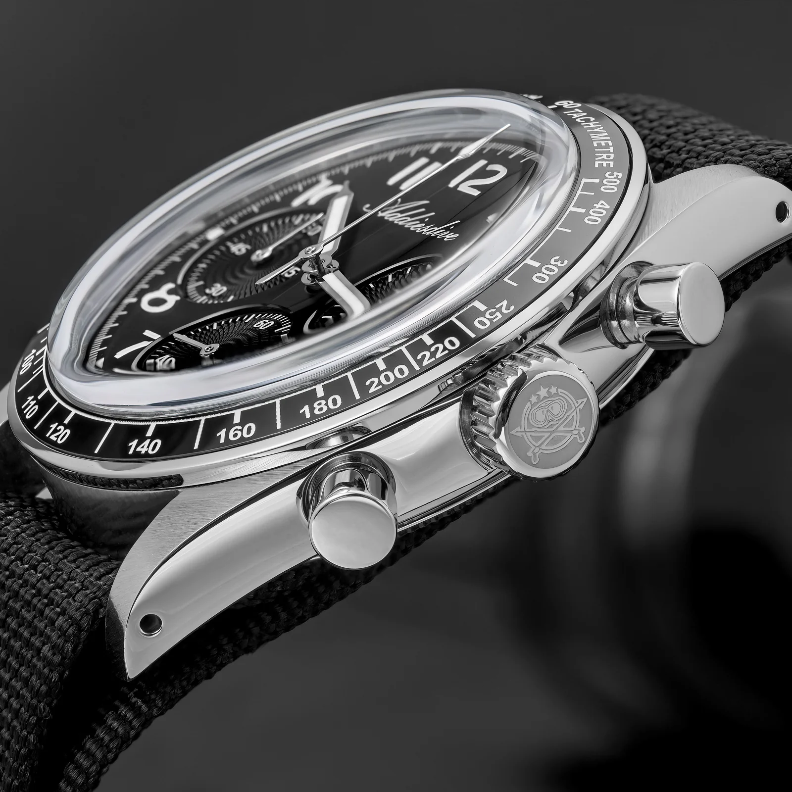 🔥Summer Sale🔥ADDIESDIVE 37mm VK63/0S20 Triple-Register Chronograph Watch AD2517/AD2543 - Image 8