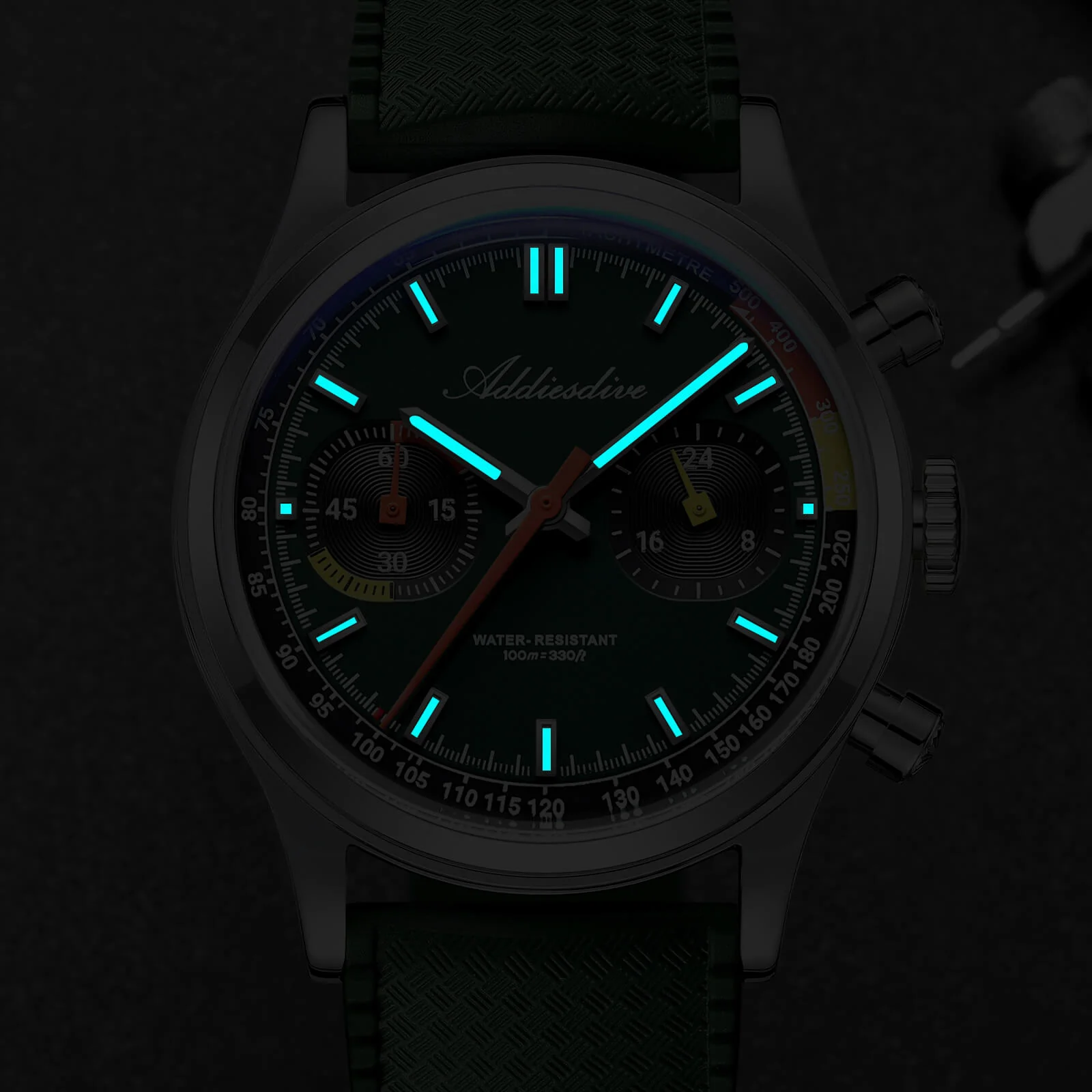 🔥Summer Sale🔥ADDIESDIVE 38mm Racing-Inspired Chronograph Watch AD2529&AD2549 - Image 15