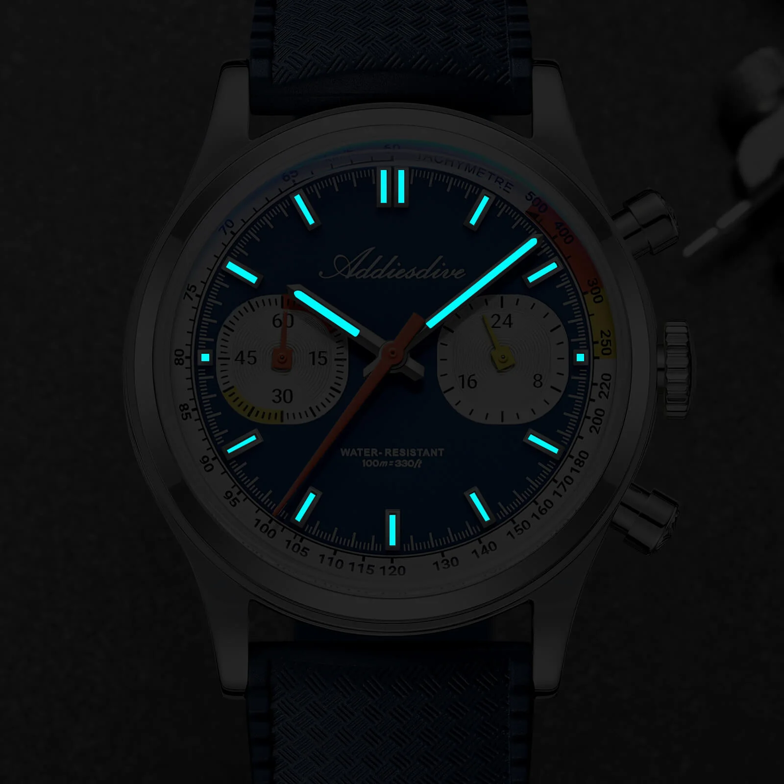 🔥Summer Sale🔥ADDIESDIVE 38mm Racing-Inspired Chronograph Watch AD2529&AD2549 - Image 22