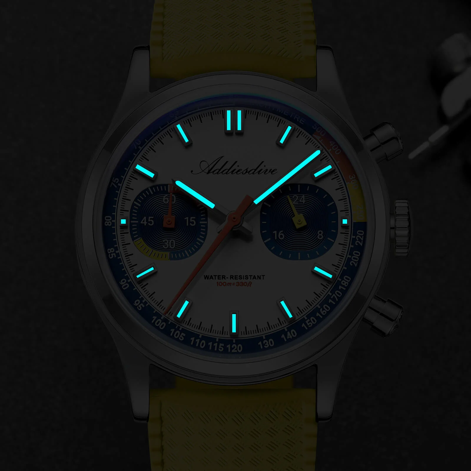 🔥Summer Sale🔥ADDIESDIVE 38mm Racing-Inspired Chronograph Watch AD2529&AD2549 - Image 29