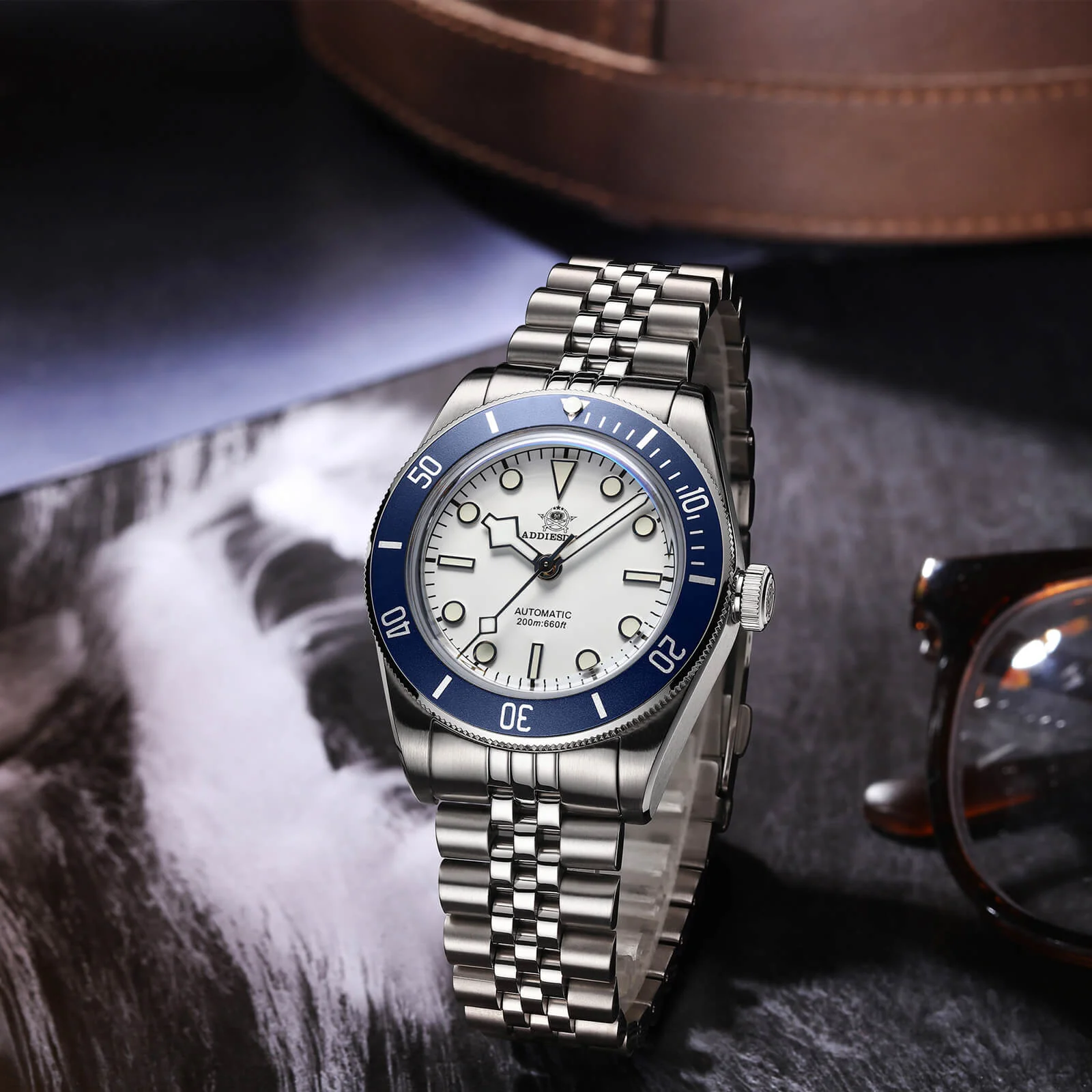 ADDIESDIVE 39mm BB58 Automatic Watch AD2043 - Image 3