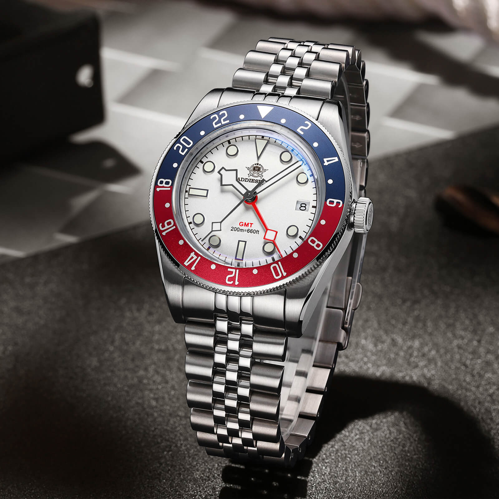 ADDIESDIVE 39mm BB58 GMT Quartz Watch AD2044 - Image 27
