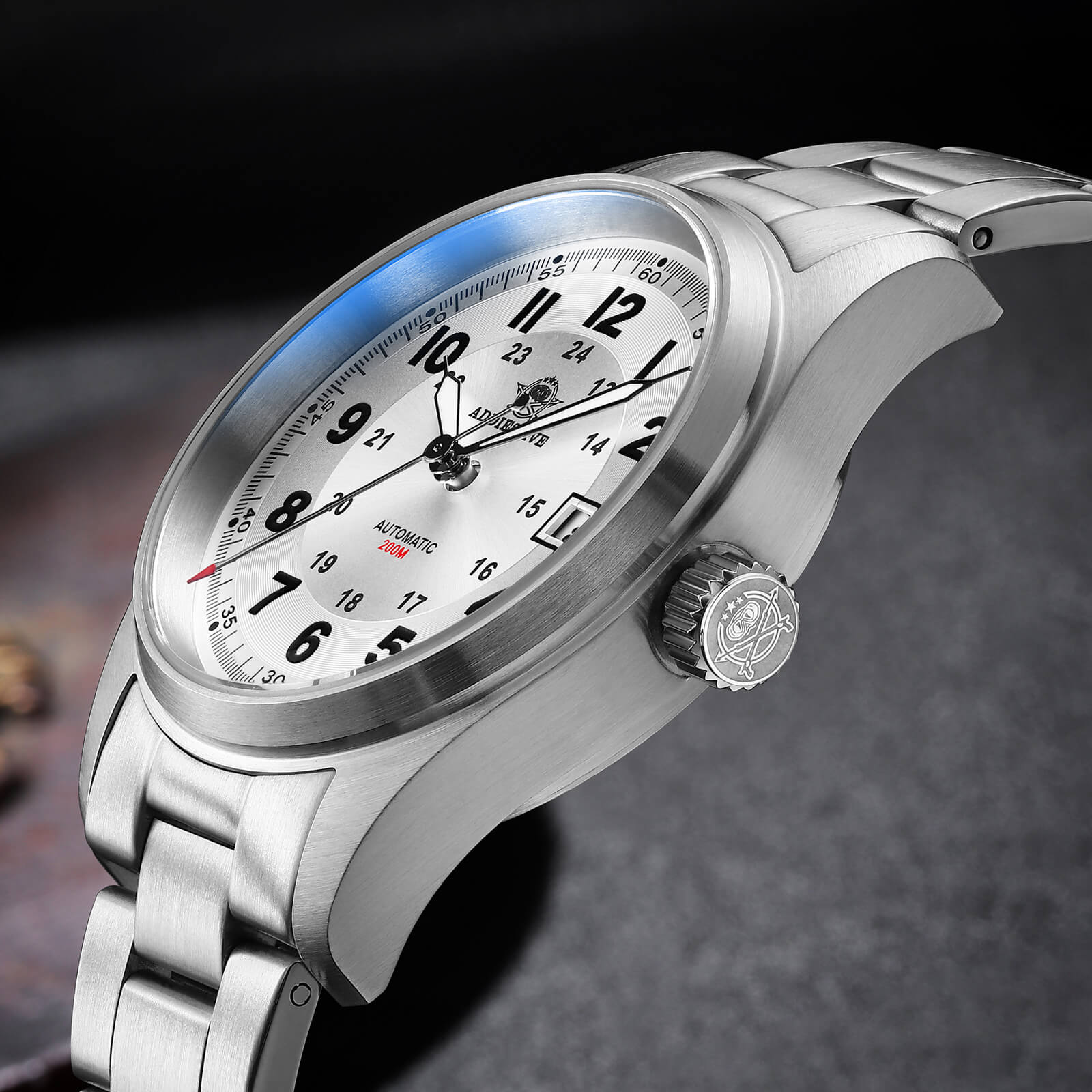 ADDIESDIVE® Men's Elegant Automatic Watch Diver 200M (AD2048) - Image 24