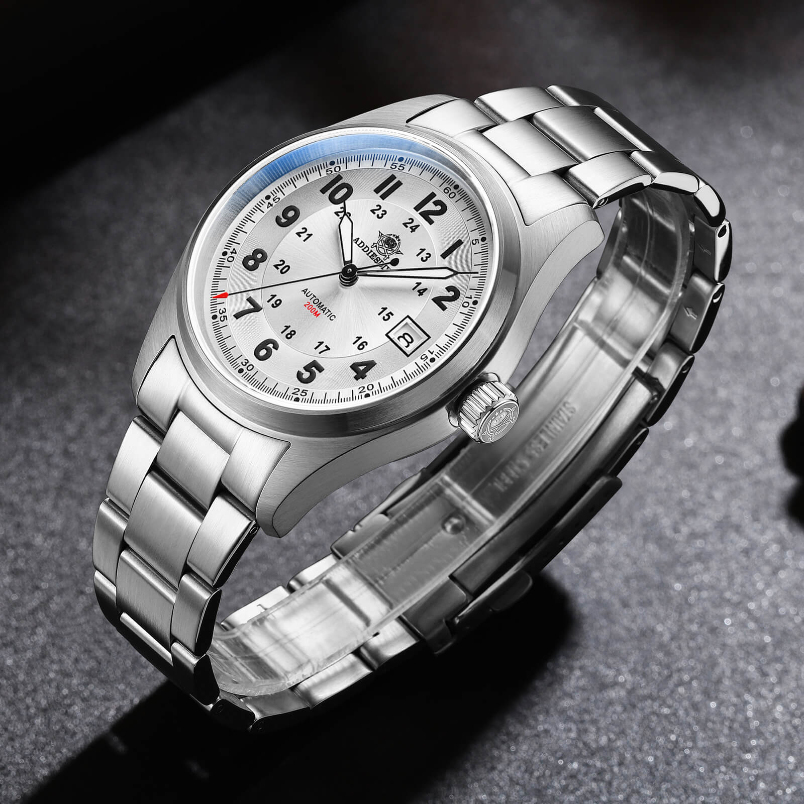 ADDIESDIVE® Men's Elegant Automatic Watch Diver 200M (AD2048) - Image 28