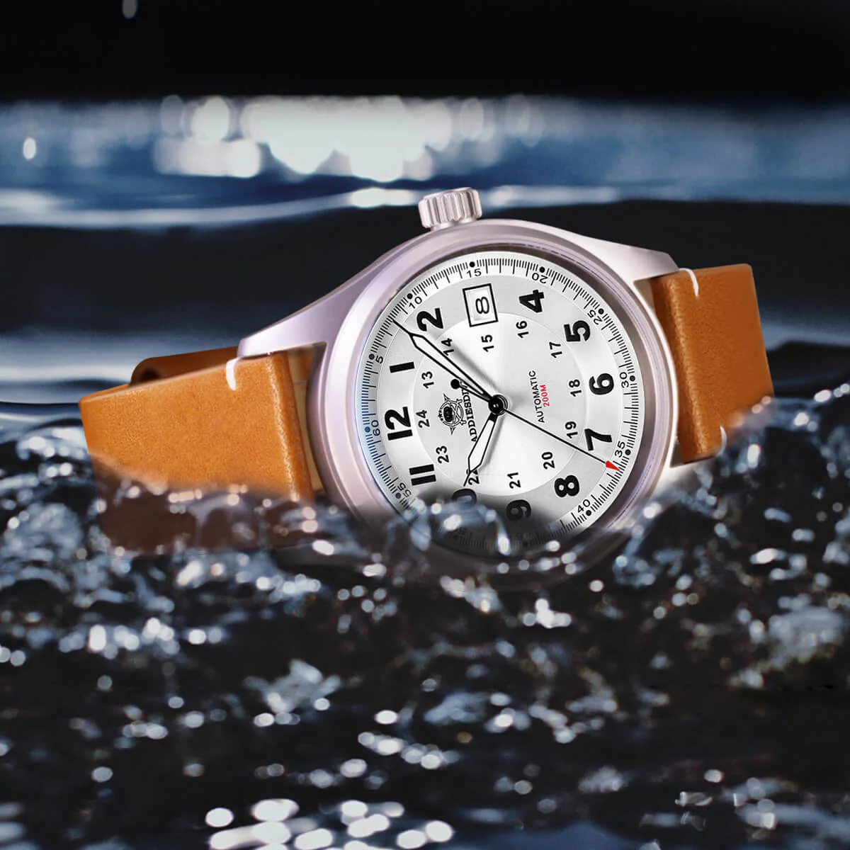 ADDIESDIVE® Men's Elegant Automatic Watch Diver 200M (AD2048) - Image 3