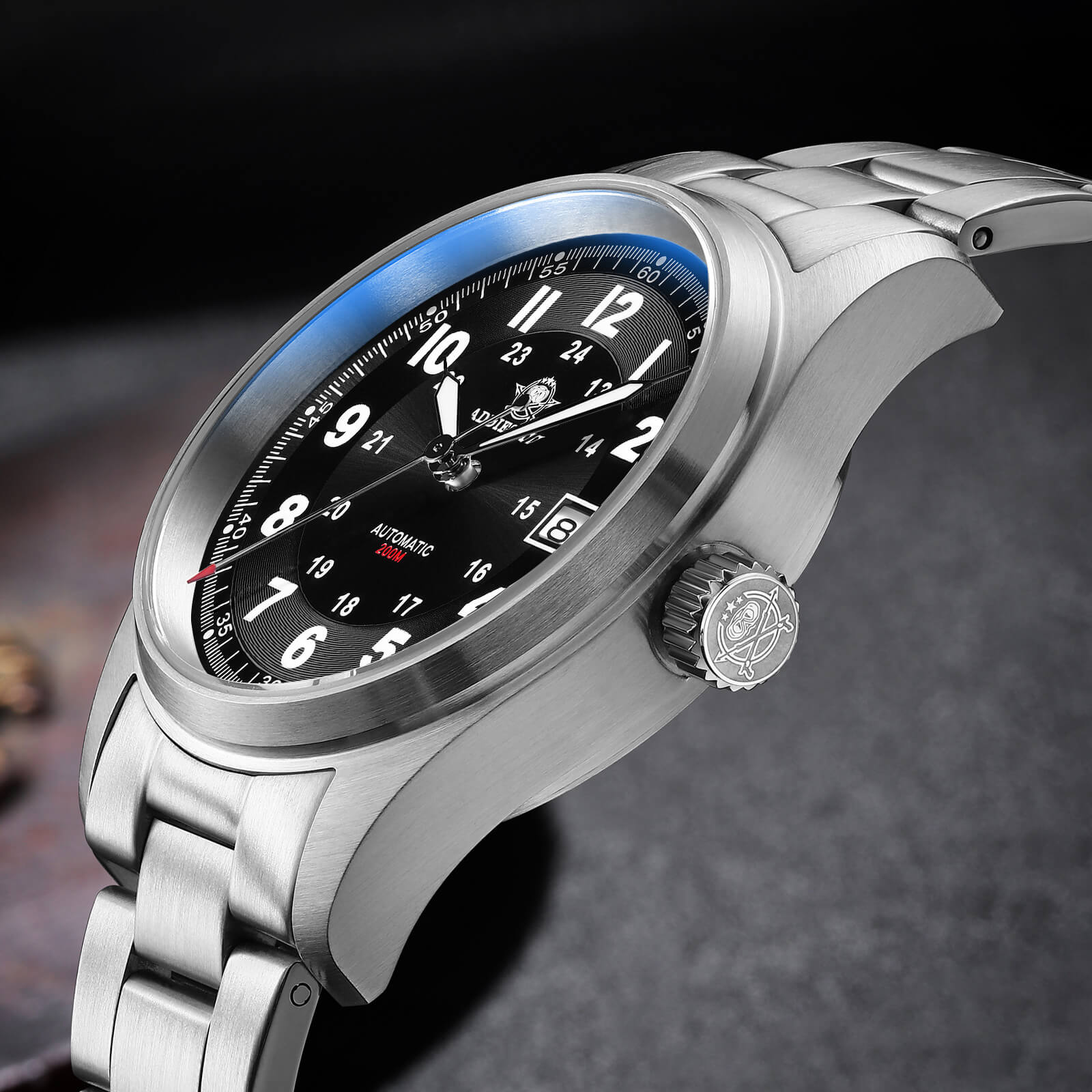 ADDIESDIVE® Men's Elegant Automatic Watch Diver 200M (AD2048) - Image 33