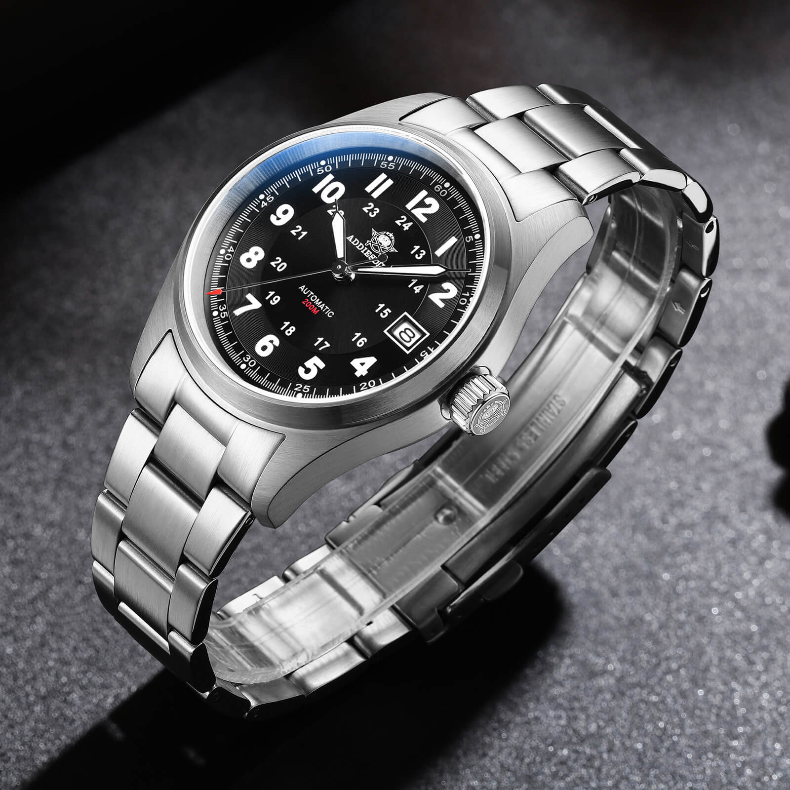ADDIESDIVE® Men's Elegant Automatic Watch Diver 200M (AD2048) - Image 37