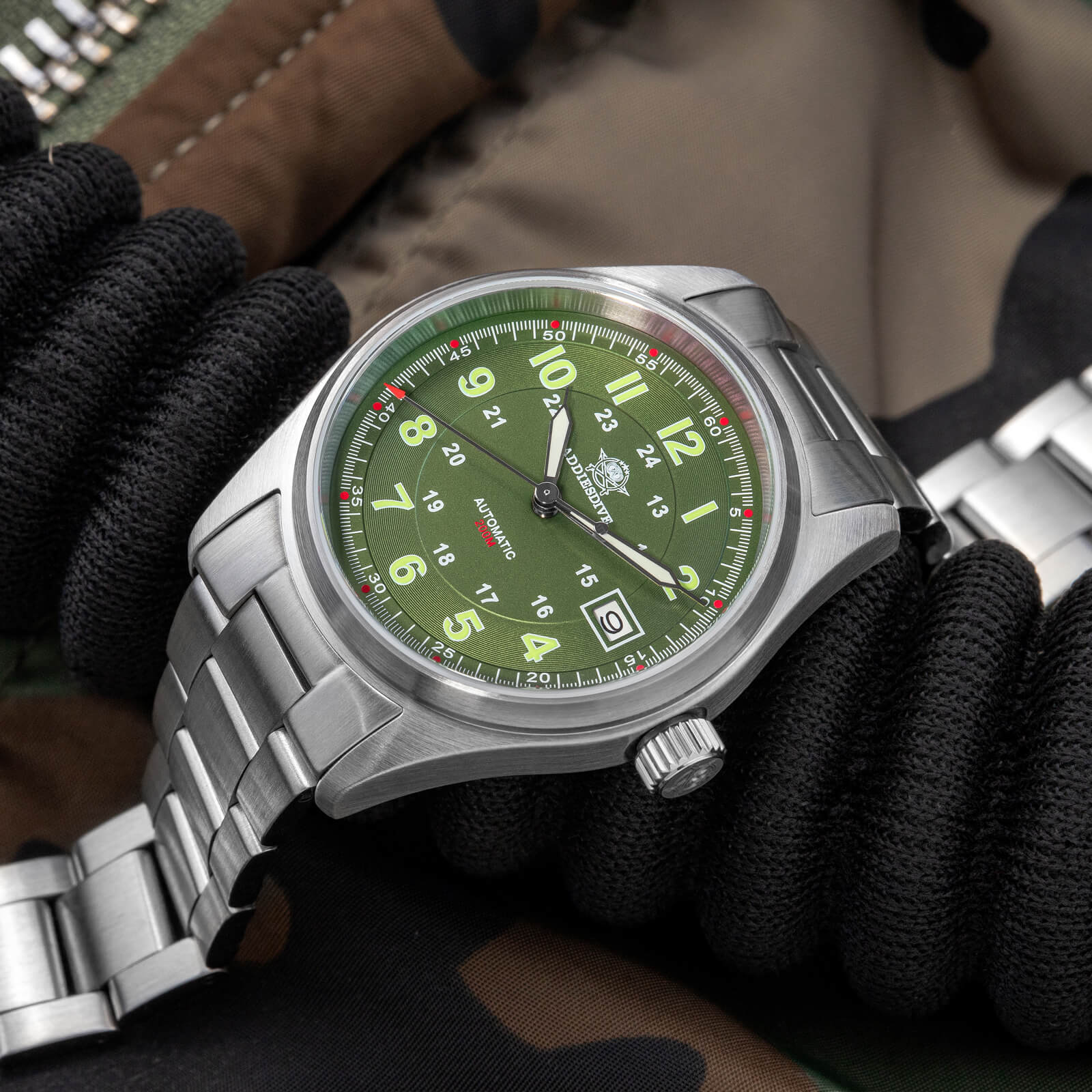 ADDIESDIVE® Men's Elegant Automatic Watch Diver 200M (AD2048) - Image 46