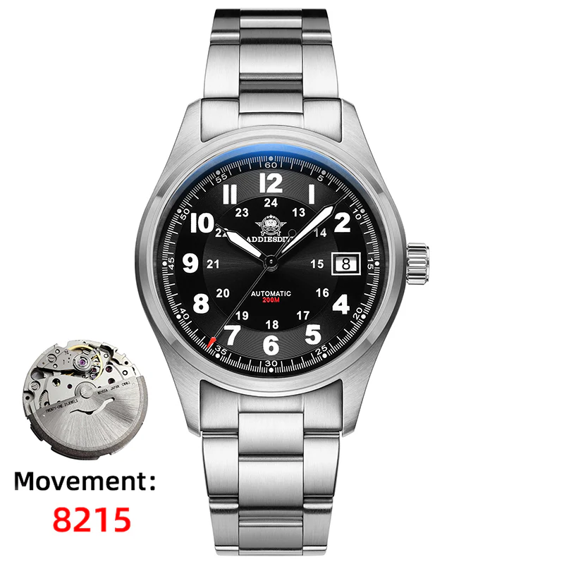 ADDIESDIVE® Men's Elegant Automatic Watch Diver 200M (AD2048) - Image 65