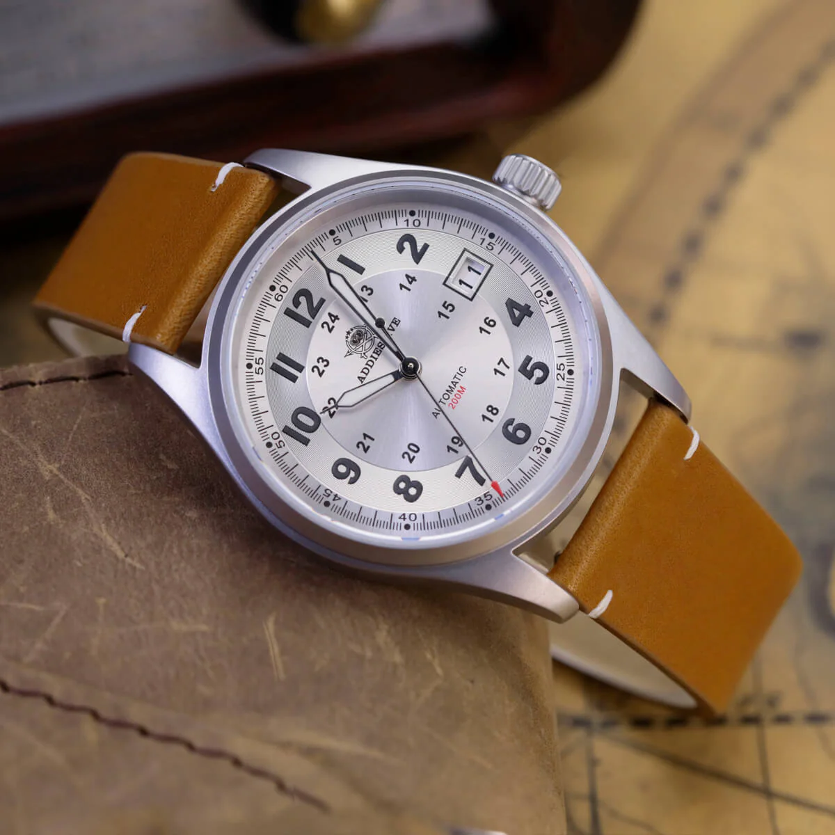 ADDIESDIVE® Men's Elegant Automatic Watch Diver 200M (AD2048) - Image 9