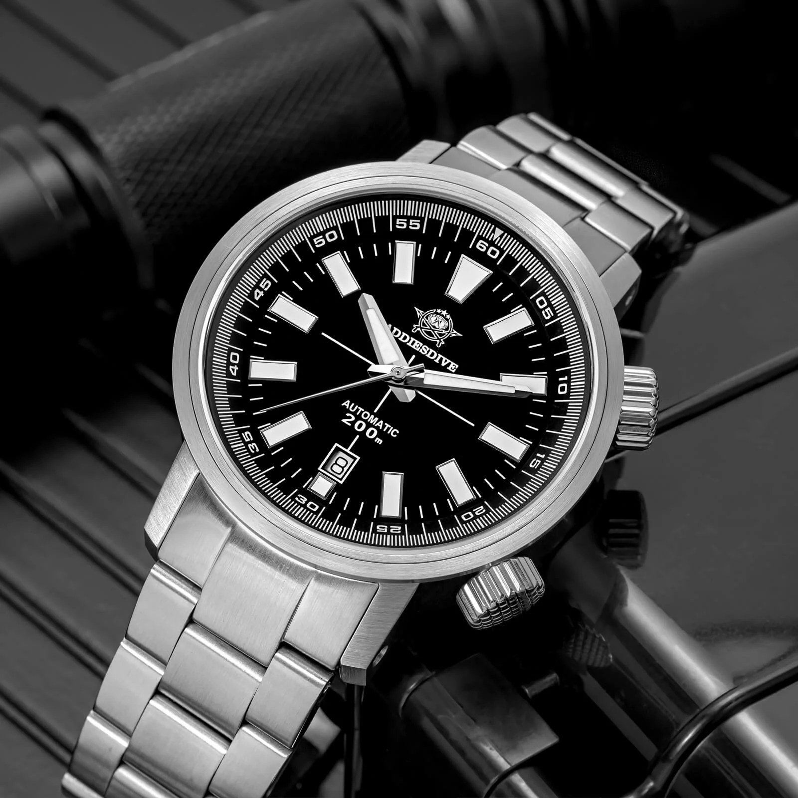 Addiesdive Dual Crown Captain Willard 6105 Homage AD2093 - Image 16