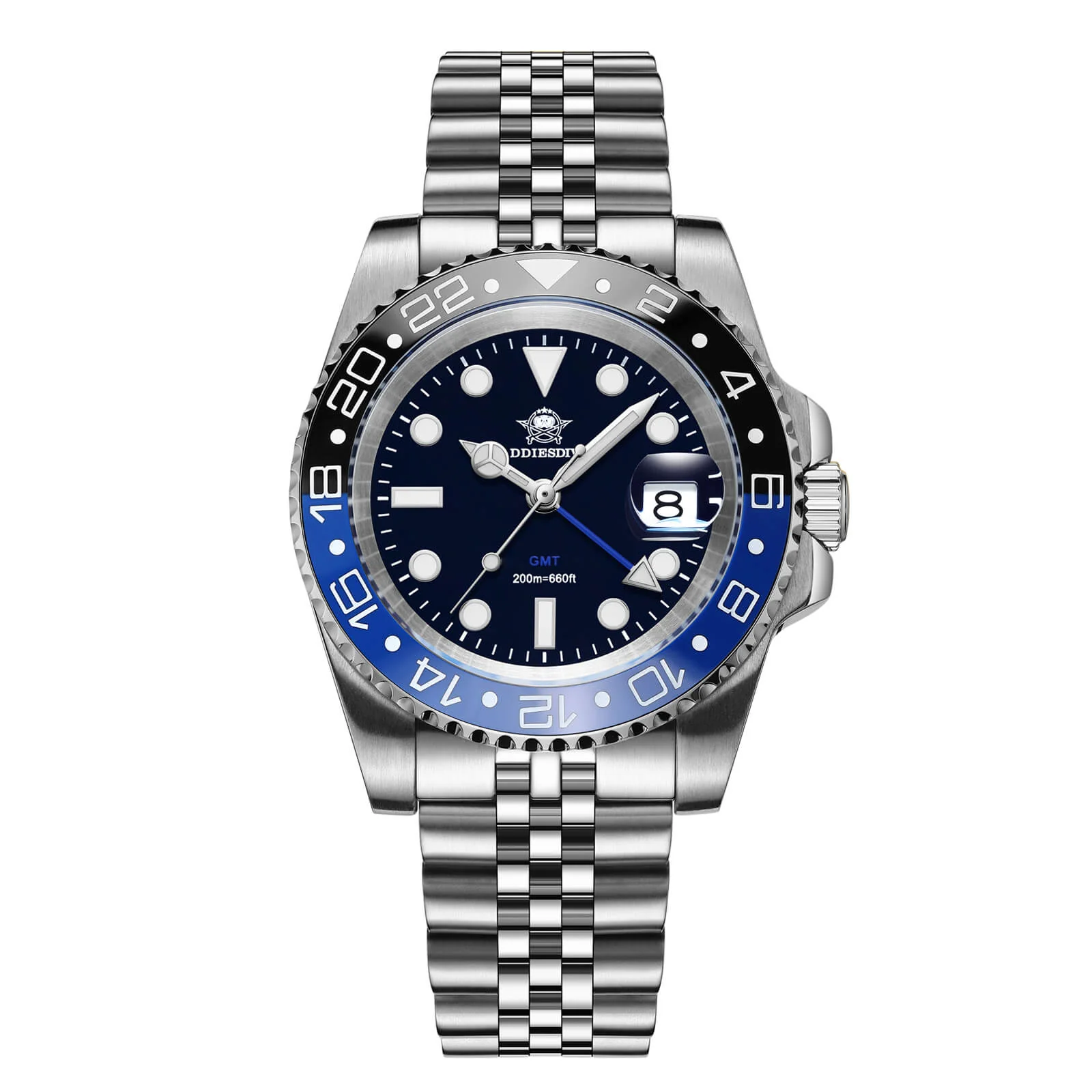 🔥Summer Sale🔥ADDIESDIVE Water Ghost Luxury Dive Watch GMT Quartz Watch AD2050-with Calendar - Image 19