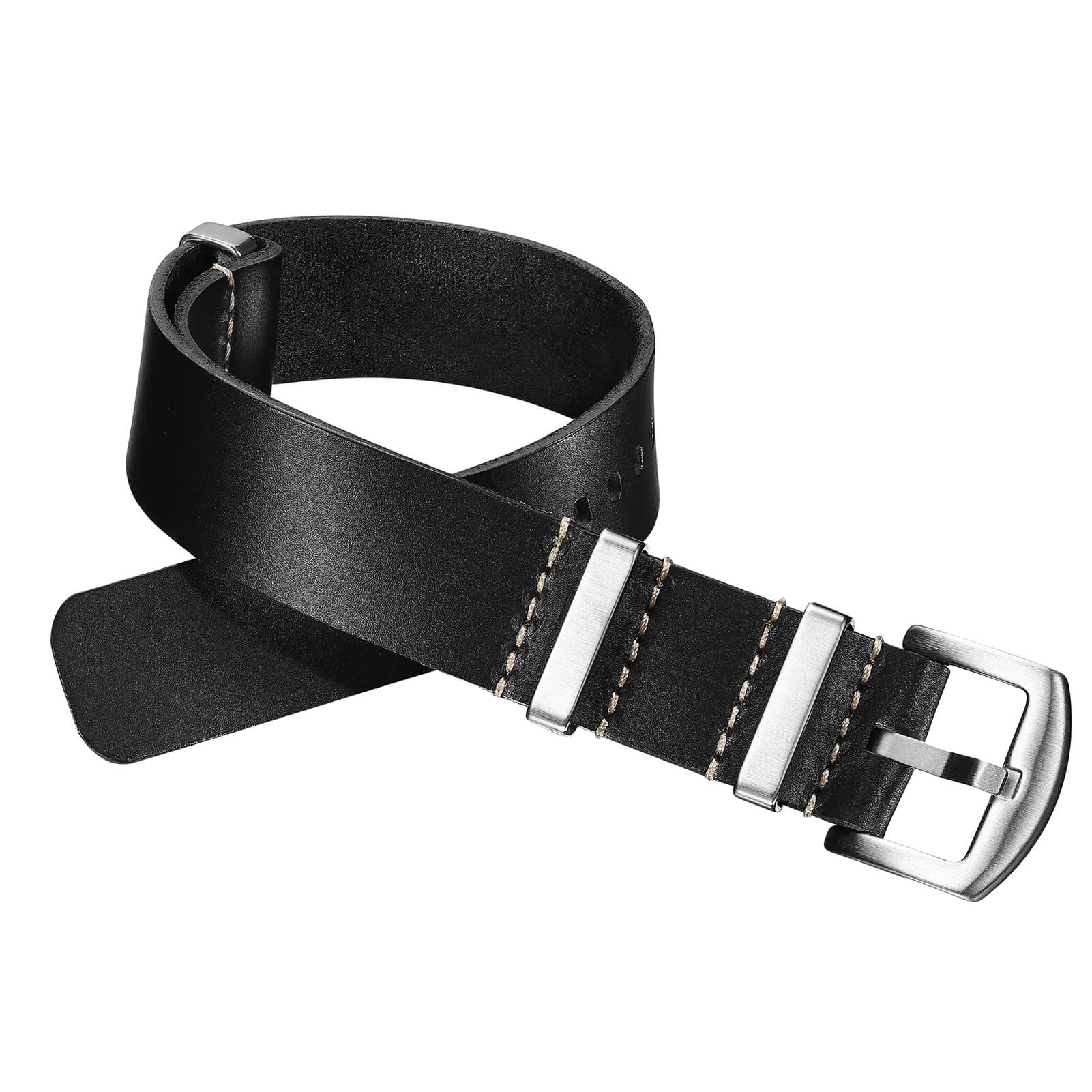 ADDIESDIVE Leather Watch Strap for Men, 20mm - Image 23