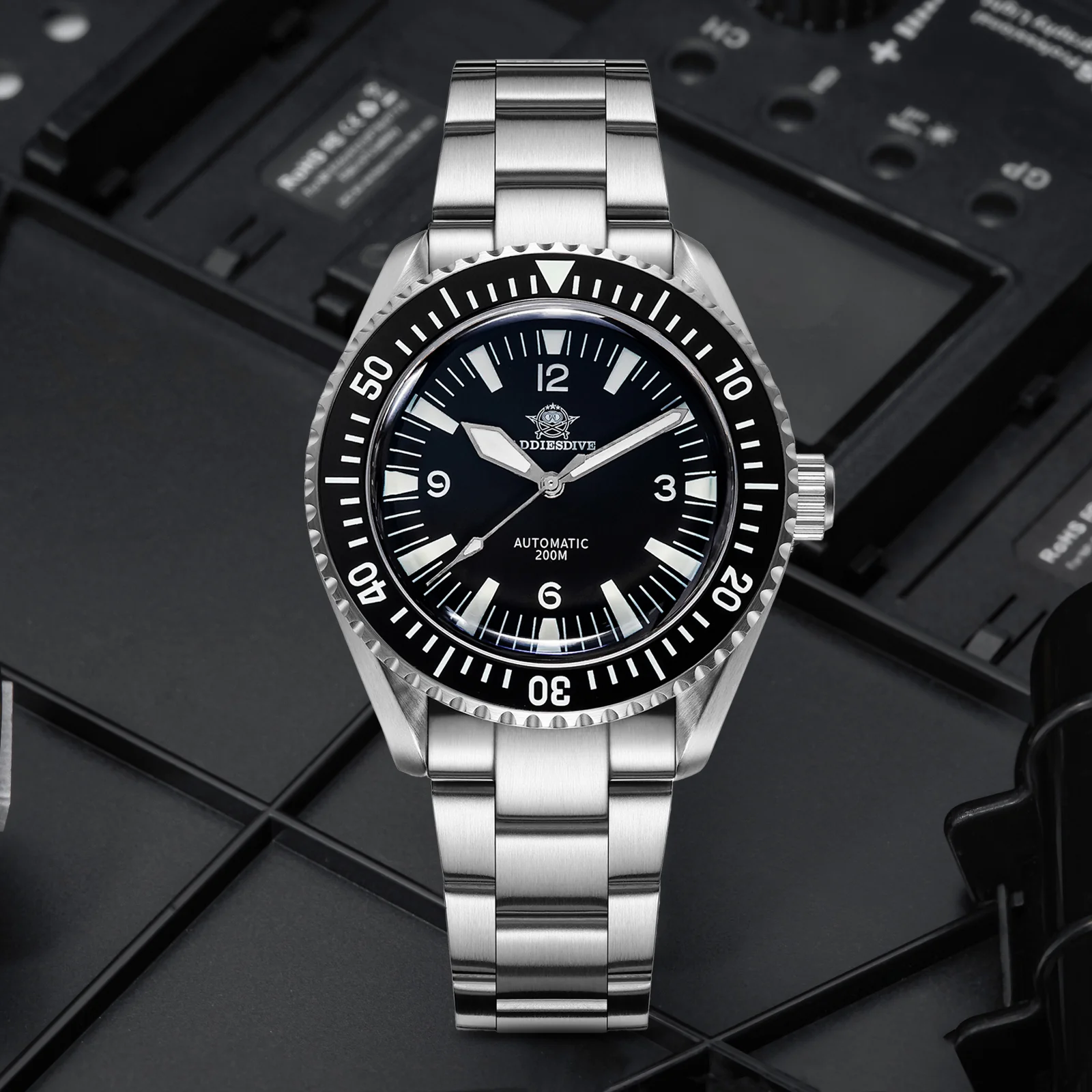 🔥Summer Sale🔥ADDIESDIVE Sharkmaster 300 Automatic Dive Watch AD2056 - Image 18