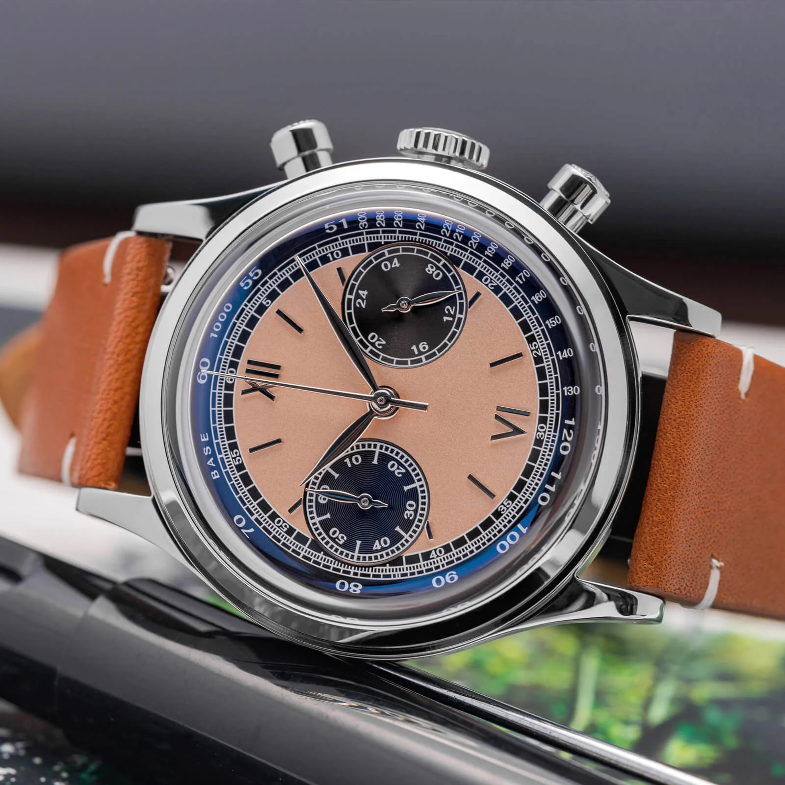 🔥Summer Sale🔥ADDIESDIVE Panda BB Chronograph Retro Men Watch 38mm Quartz Watch, AD2037 - Image 17