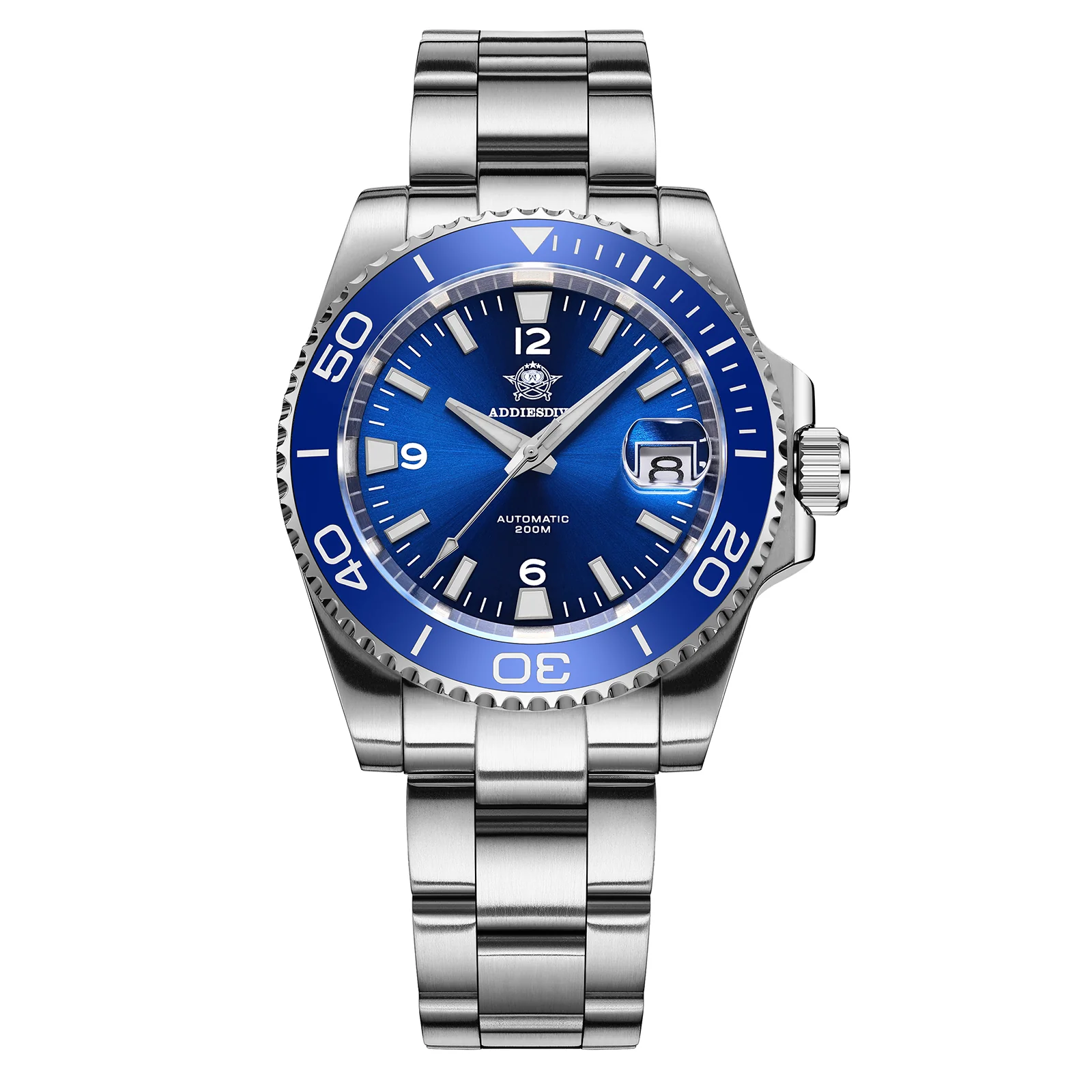 🔥Summer Sale🔥ADDIESDIVE Retro NH35/8215 Sub Dive Watch AD2085 - Image 11