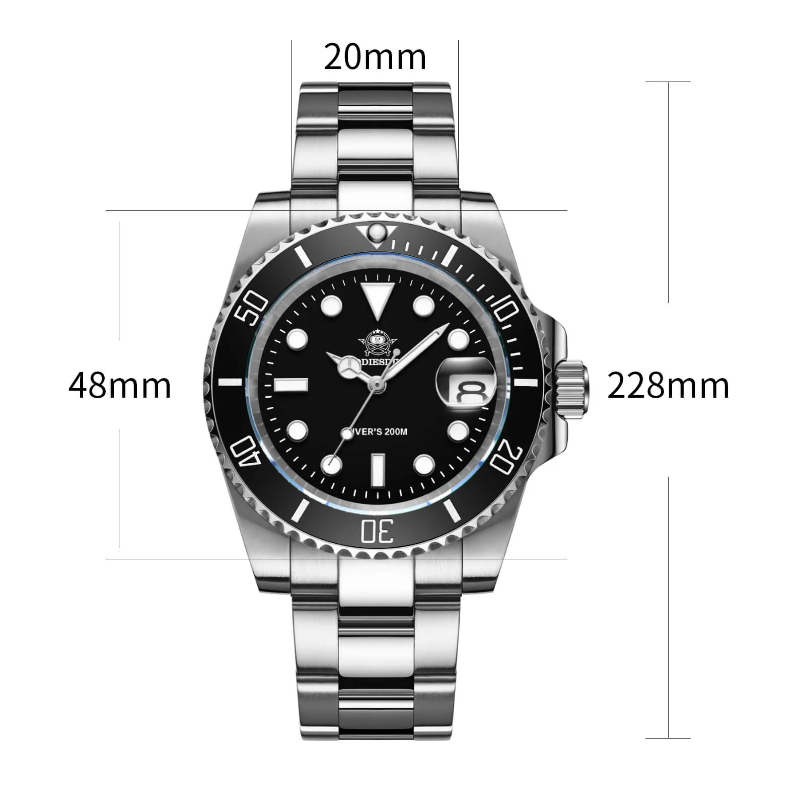 ADDIESDIVE Sub Quartz Watch Diver's 200M （H3QZ） - Image 15