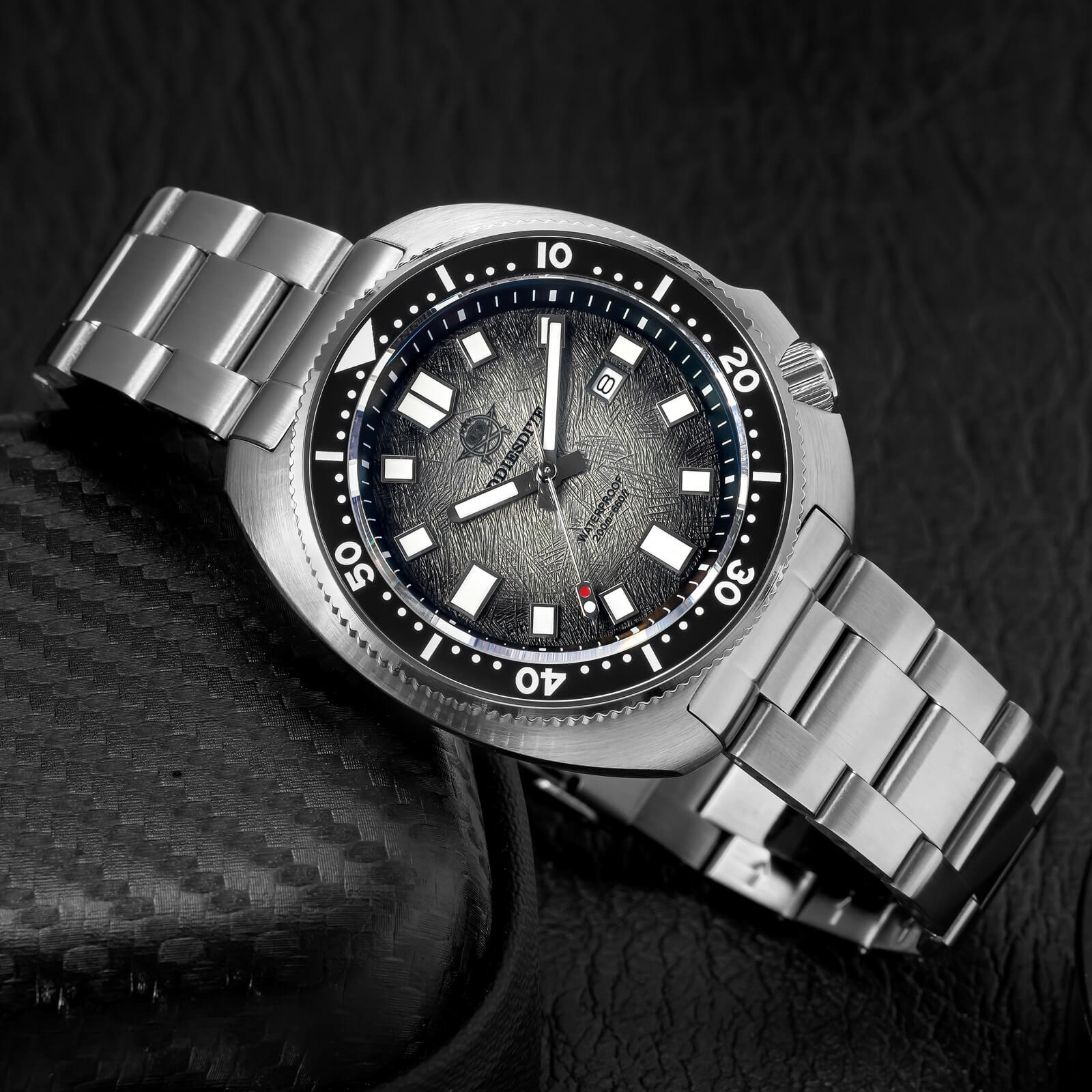 🔥Summer Sale🔥Addiesdive Turtle Quartz Diver Men Watch Sapphire Crystal AD2511 - Image 15