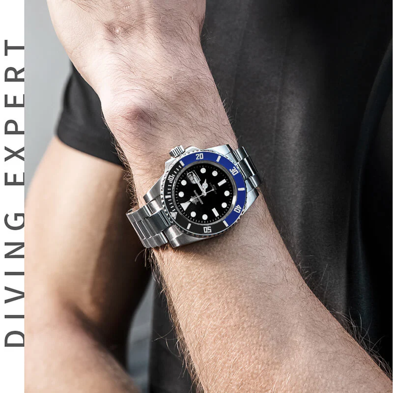 Addiesdive Two Color Sub NH35/8215 Mechanical Watch H3AC - Image 12
