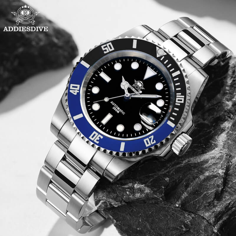 Addiesdive Two Color Sub NH35/8215 Mechanical Watch H3AC - Image 13