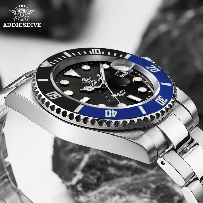 Addiesdive Two Color Sub NH35/8215 Mechanical Watch H3AC - Image 14