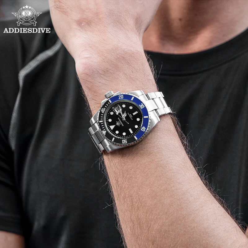 Addiesdive Two Color Sub NH35/8215 Mechanical Watch H3AC - Image 17