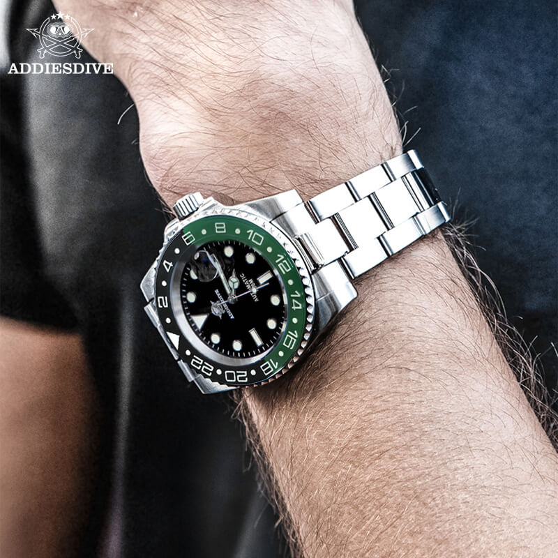 Addiesdive Two Color Sub NH35/8215 Mechanical Watch H3AC - Image 4