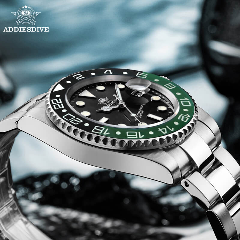 Addiesdive Two Color Sub NH35/8215 Mechanical Watch H3AC - Image 6